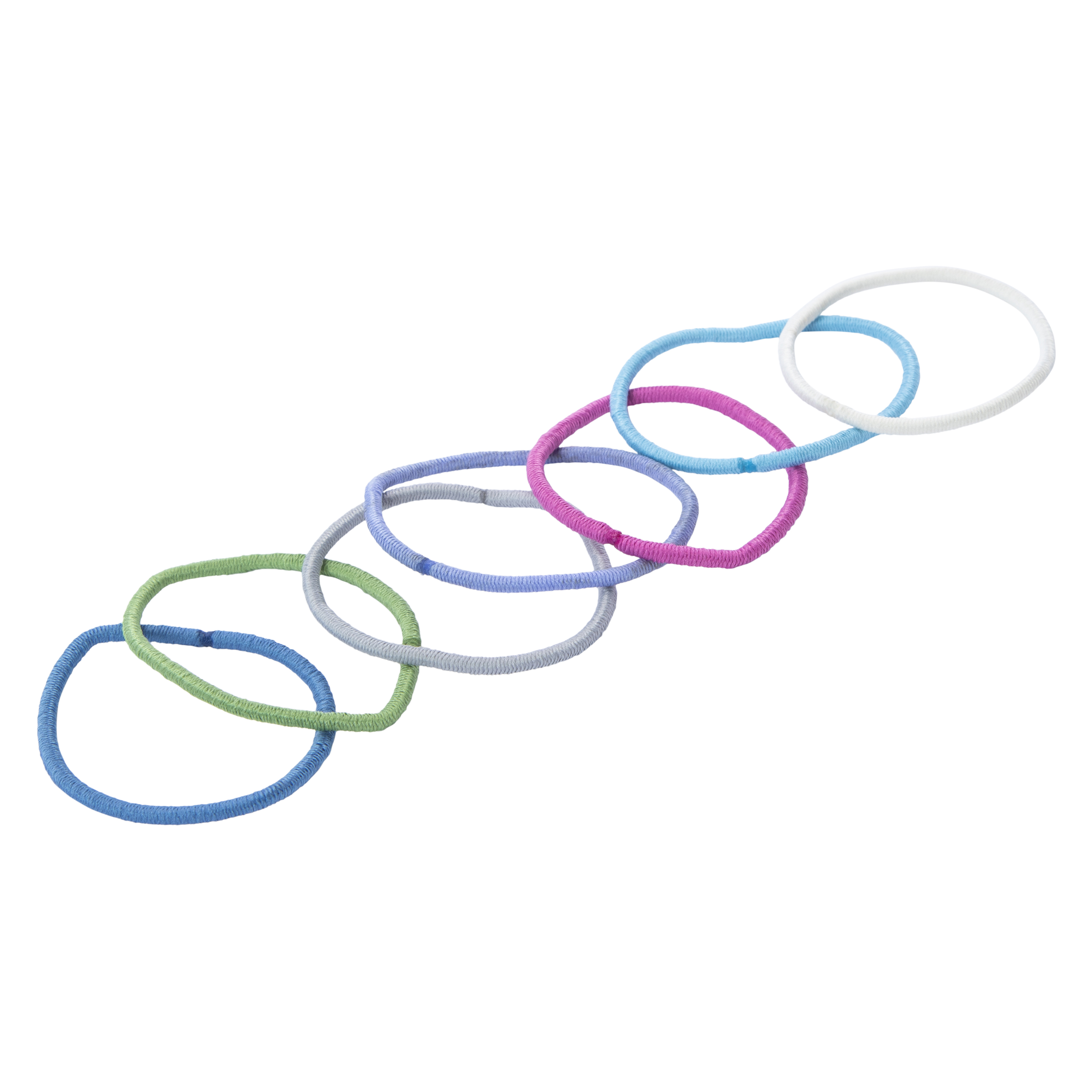 Clasp-Free Elastics 36-Count - Thin Hair