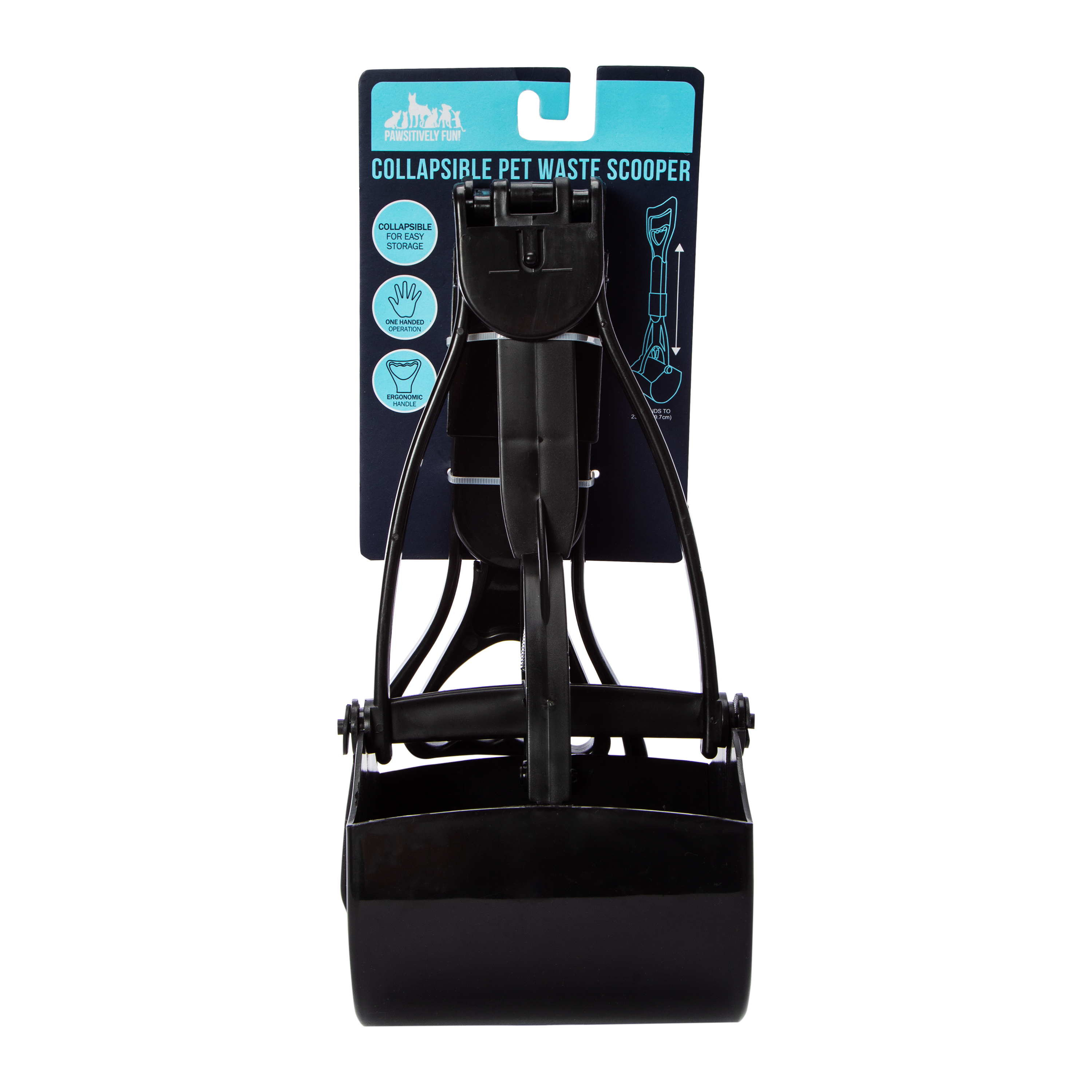 Collapsible Pet Waste Scooper 23.5in