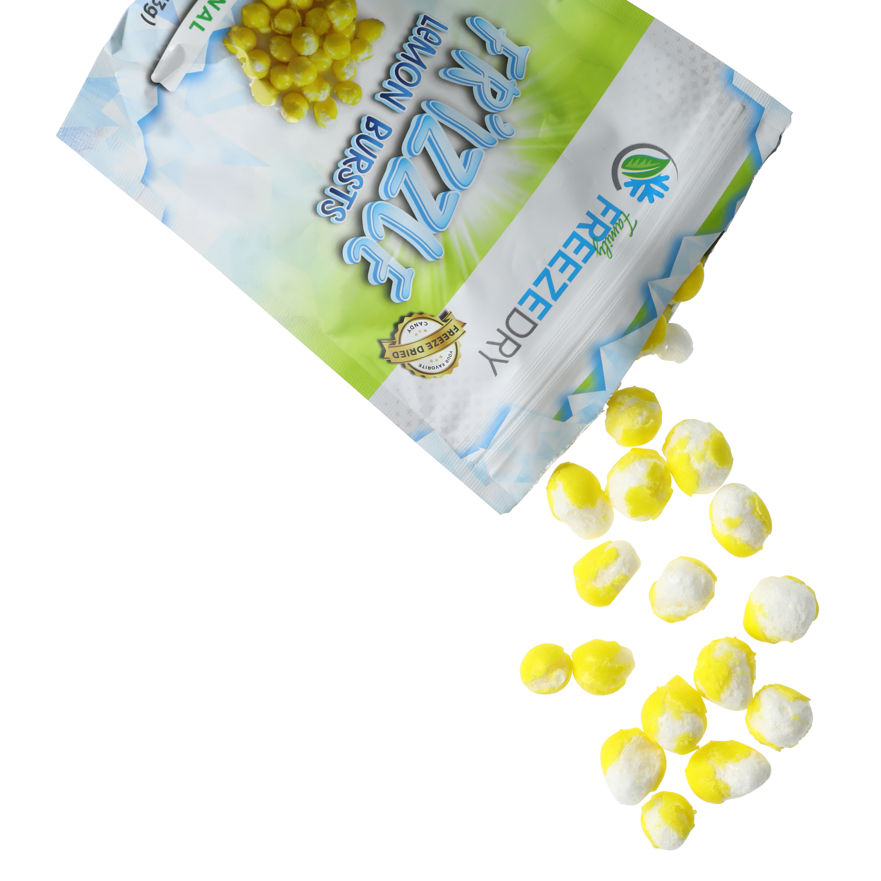 Freeze Dry Fr'izzle Lemon Bursts Candy 4oz