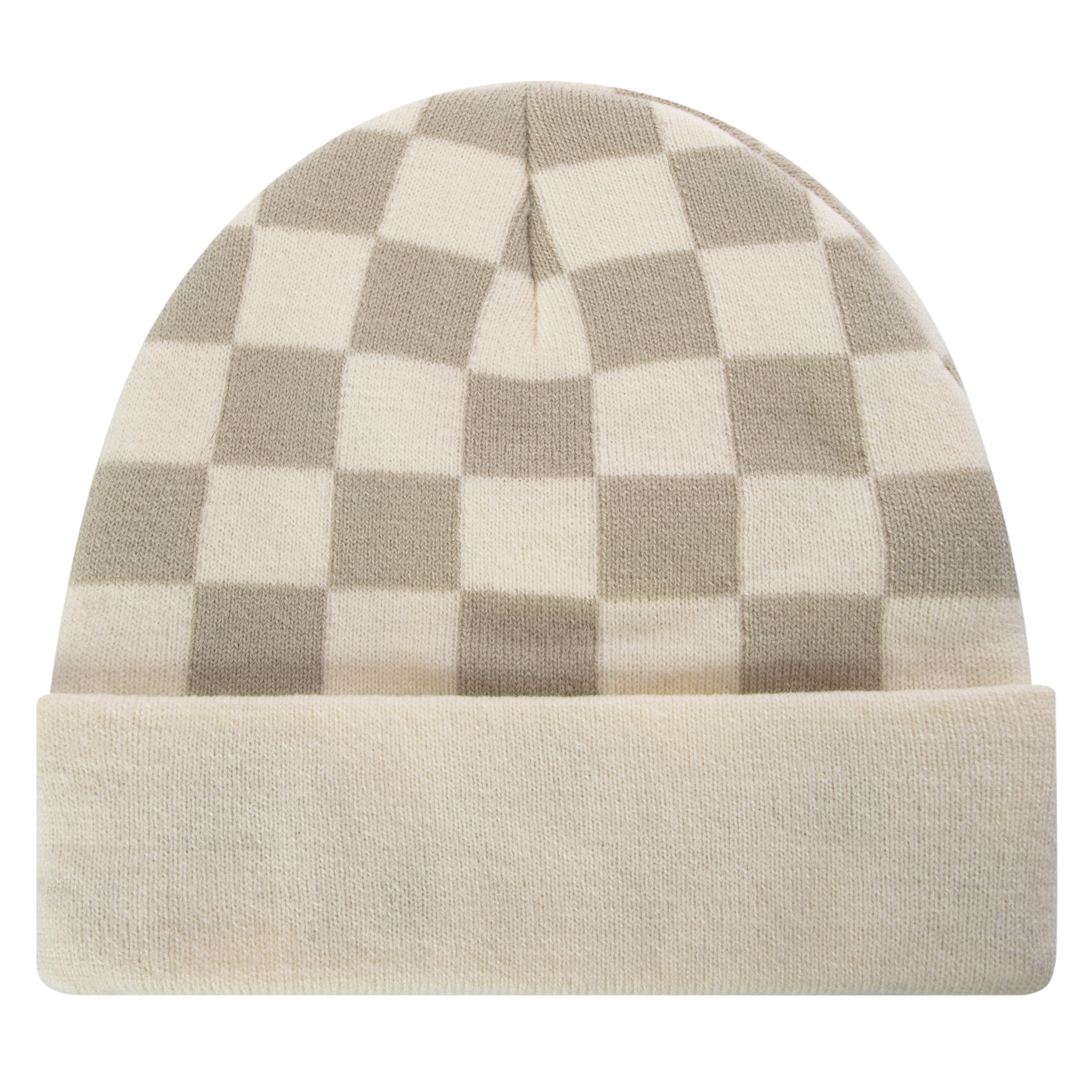 Patterned Knit Beanie Hat