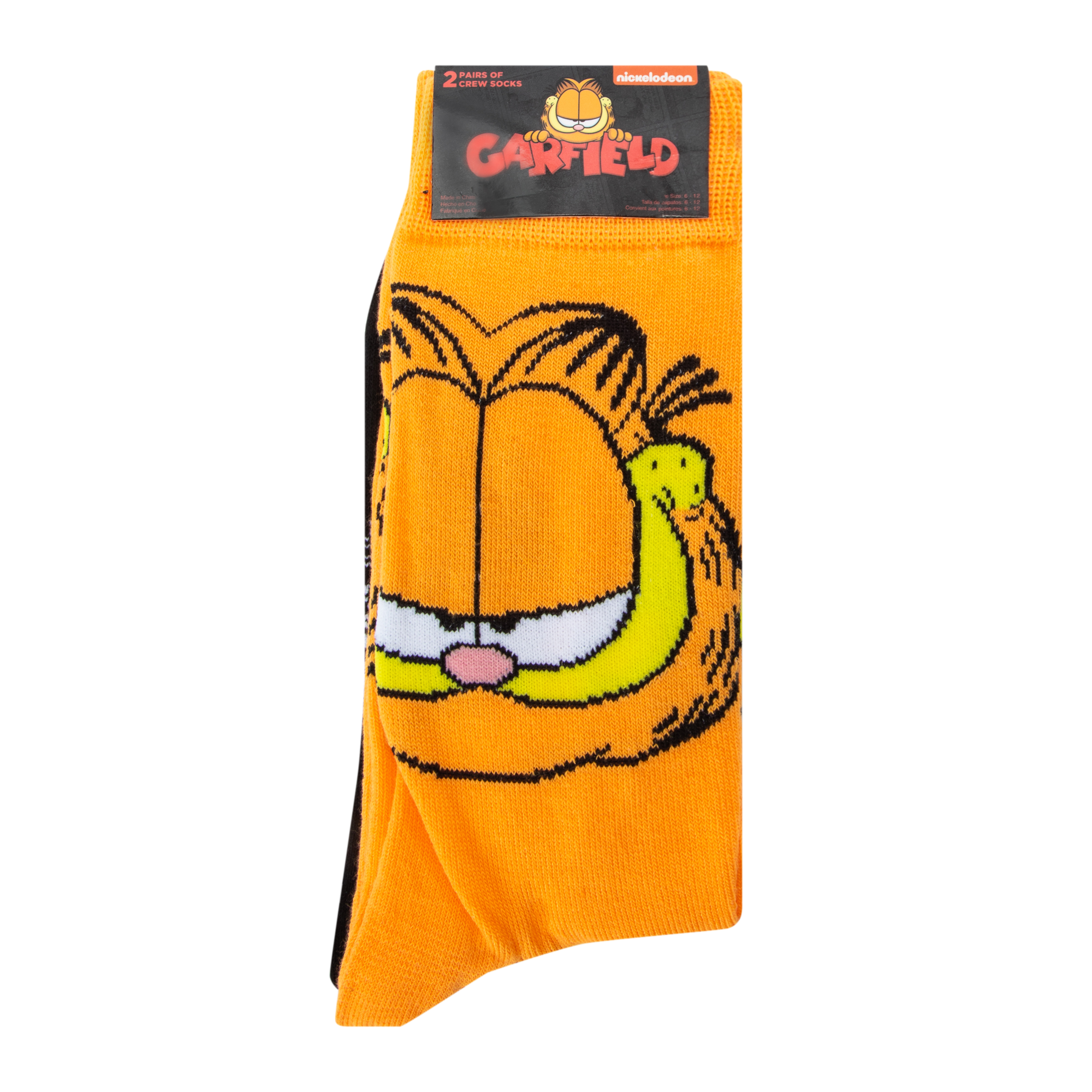 Garfield™ Mens Crew Socks 2-Pack