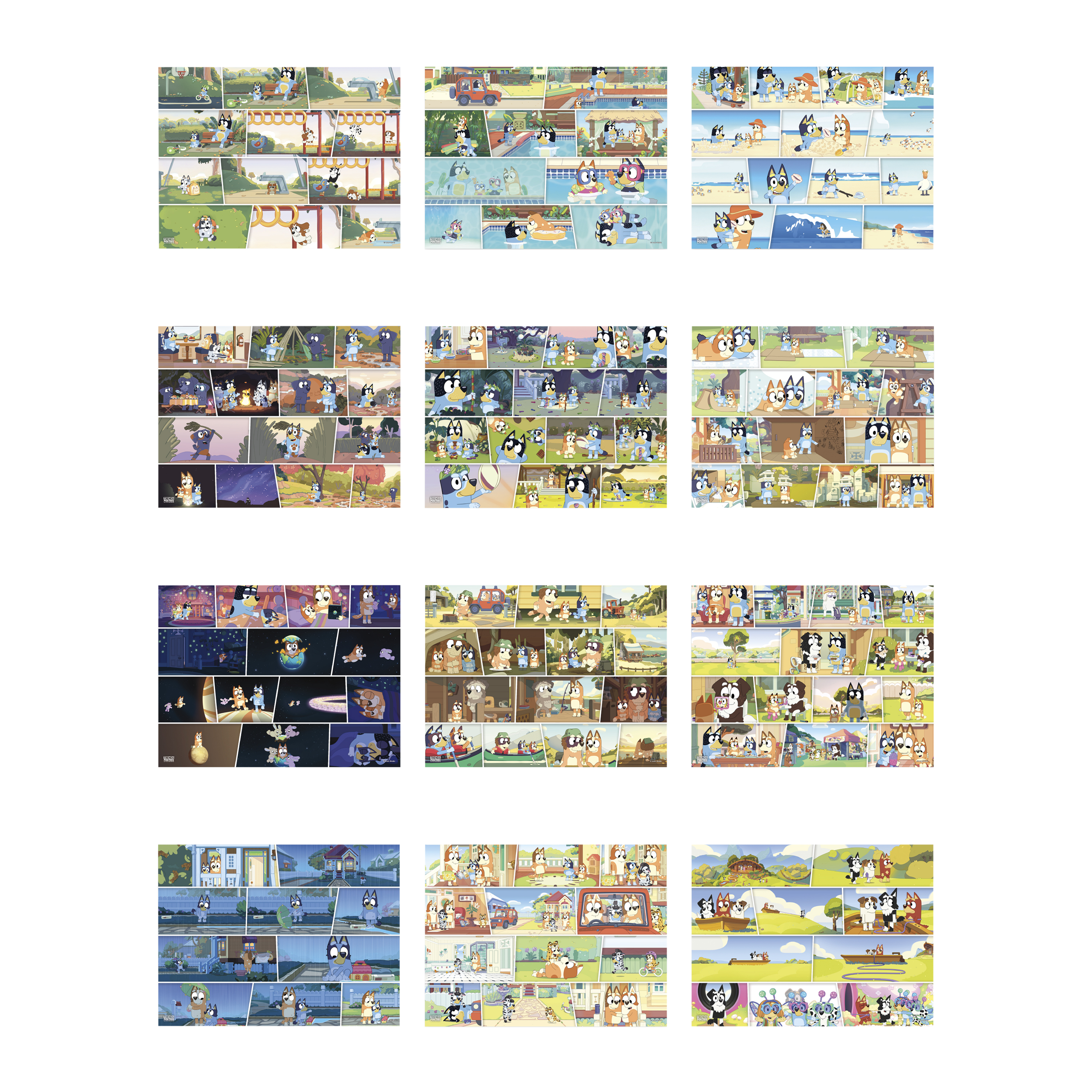 Trendy Poster Book 12-Count