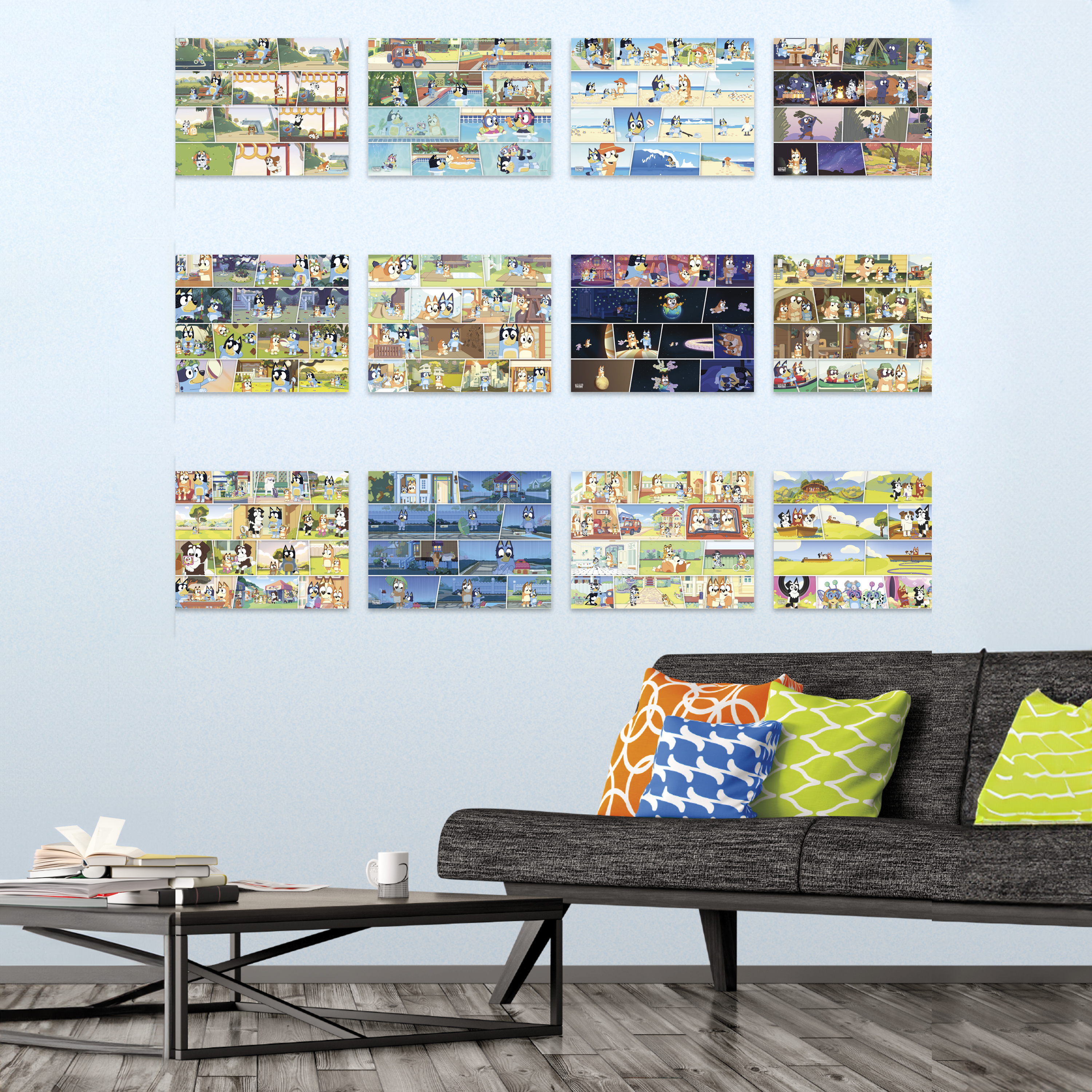 Trendy Poster Book 12-Count