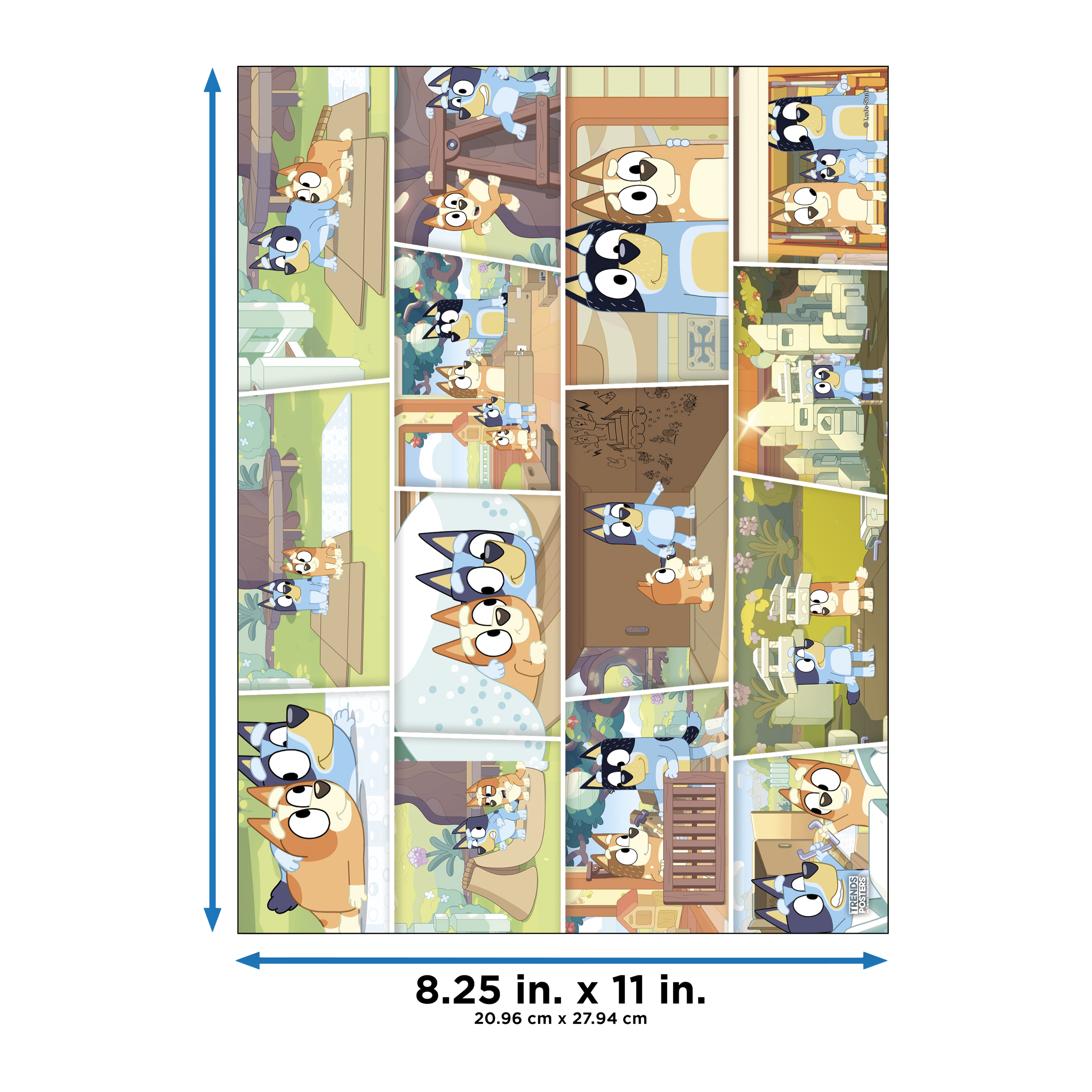 Trendy Poster Book 12-Count