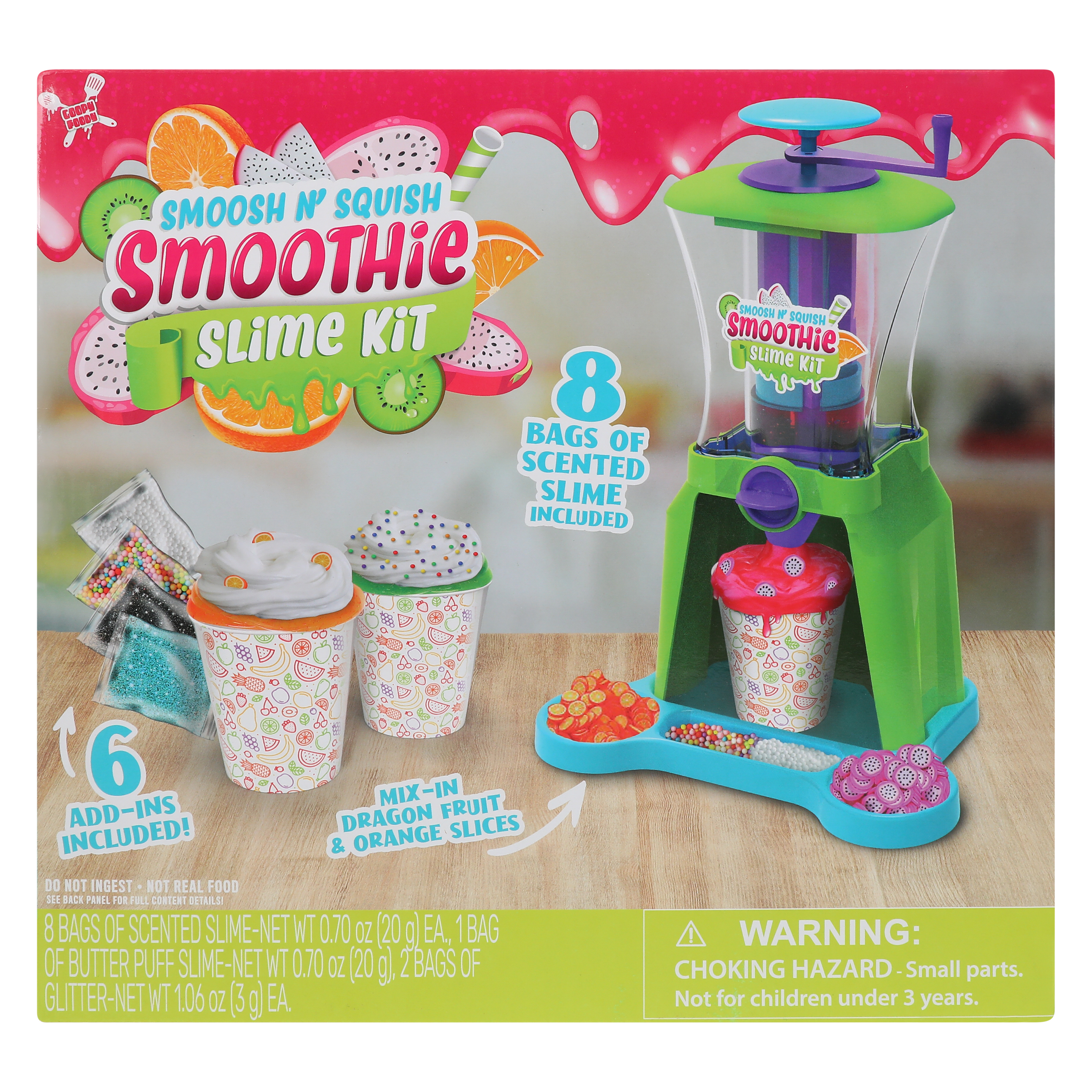 Smoosh N' Squish Smoothie Slime Kit