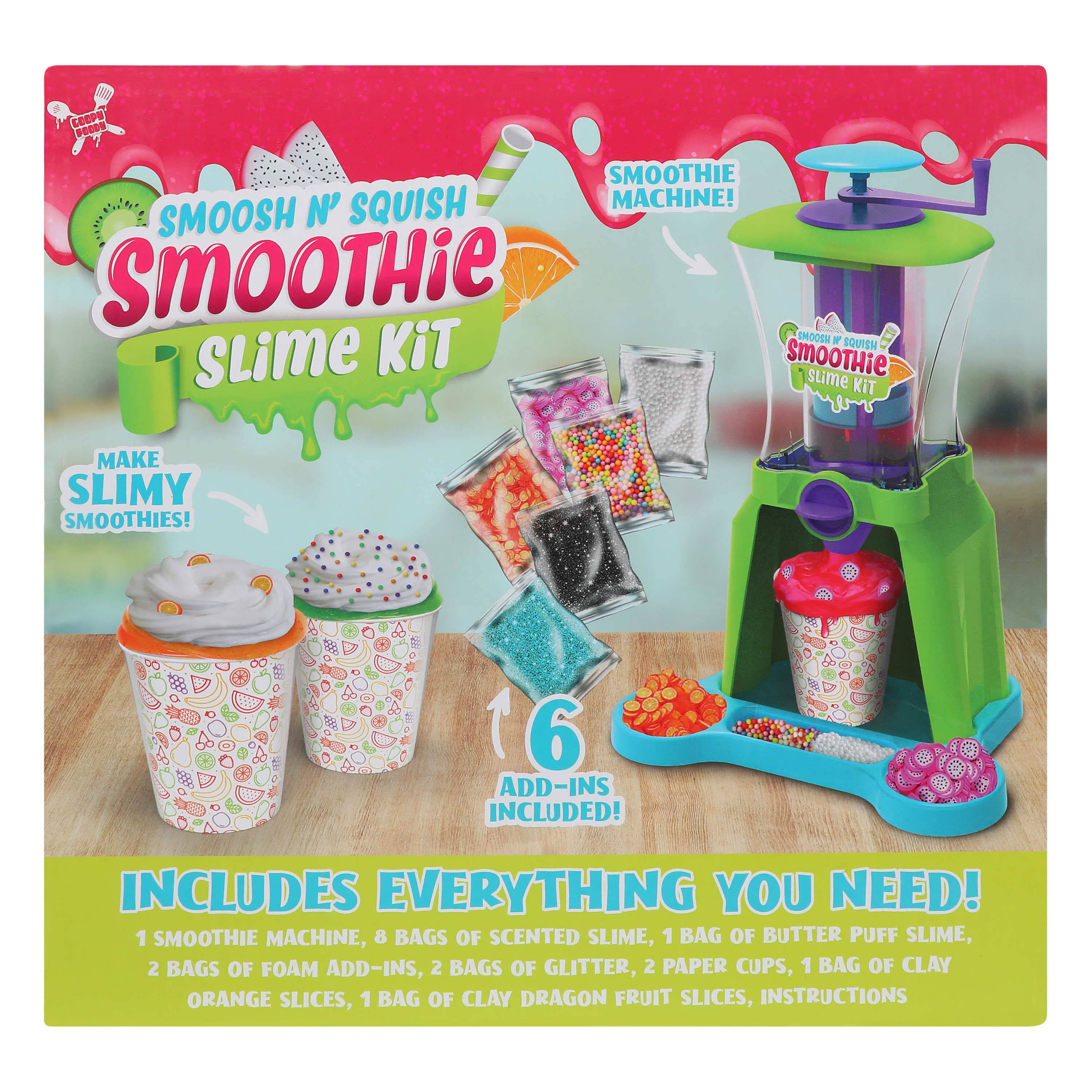 Smoosh N' Squish Smoothie Slime Kit