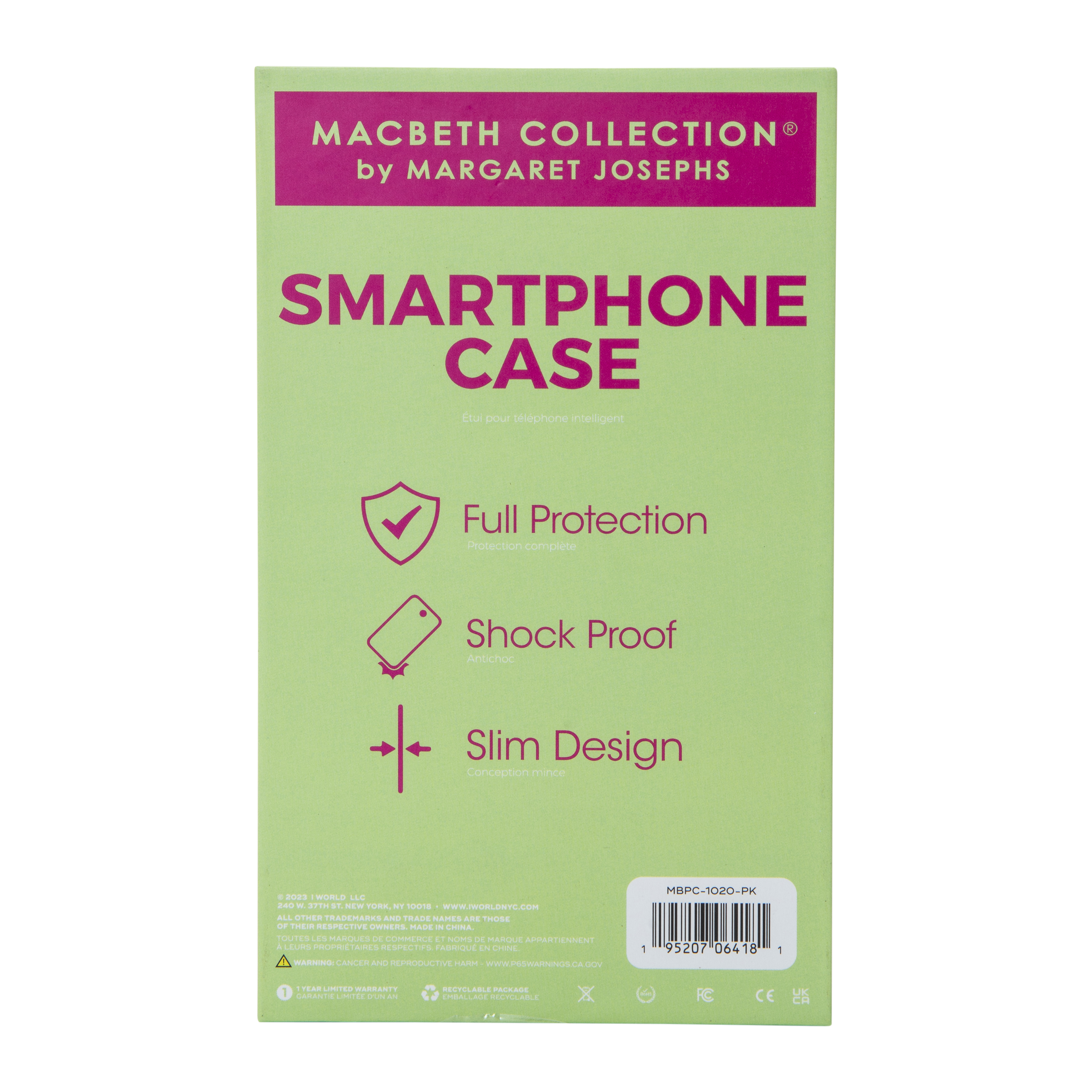 iPhone 11®/Xr® Macbeth Collection® Textured Smartphone Case