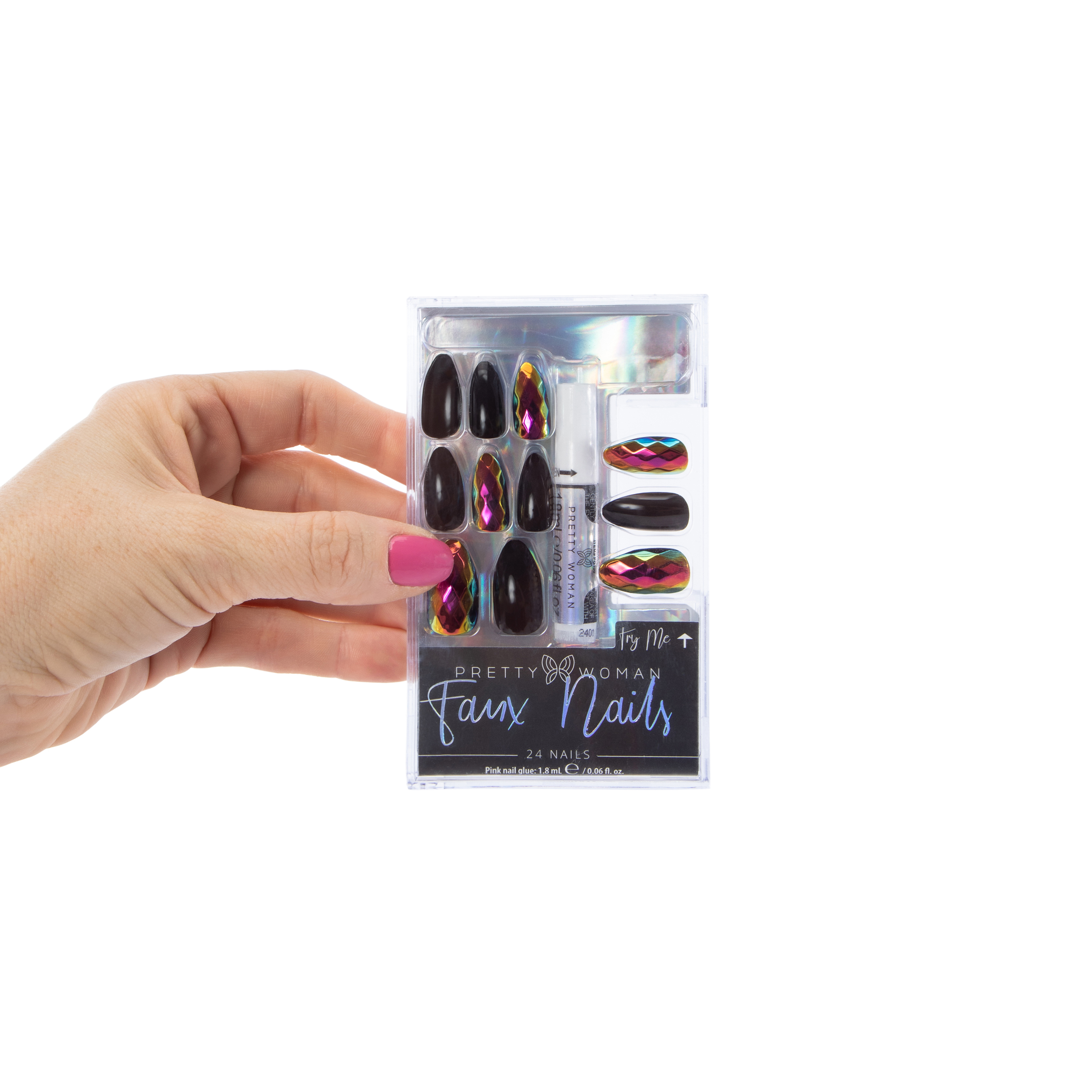 Pretty Woman Faux Nails 24-Piece Set