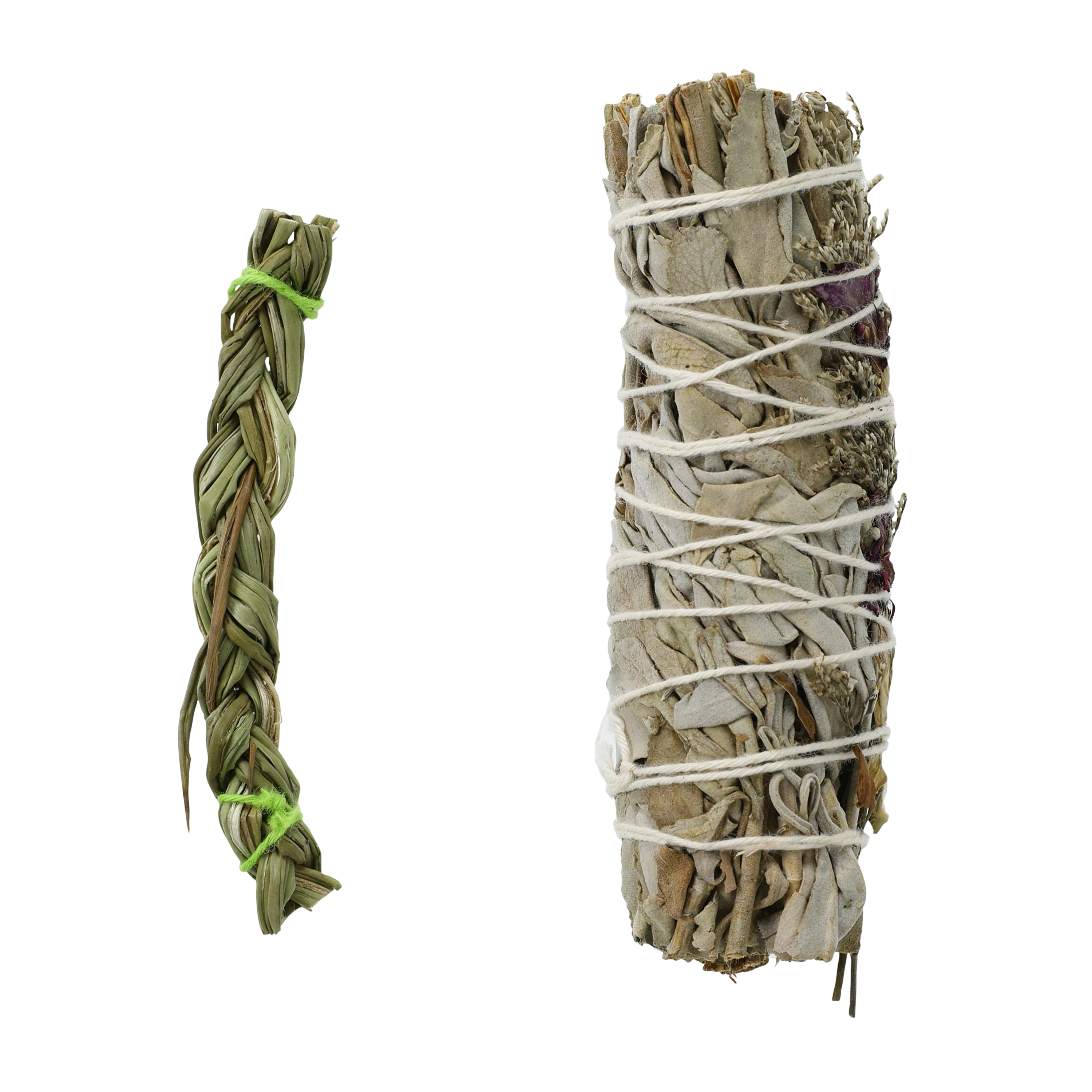 Sweetgrass Smudge Set 2-Piece