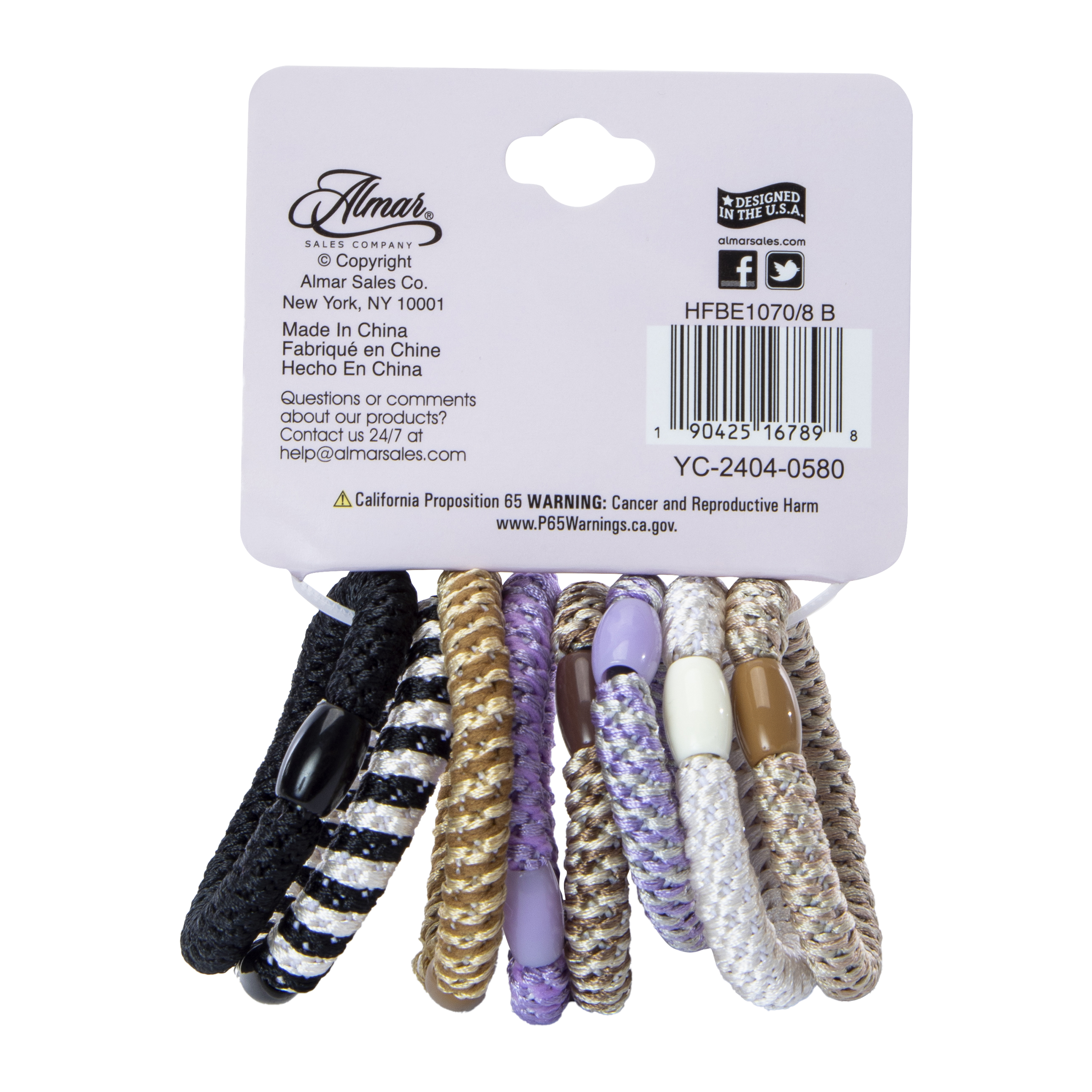 Damage-Free Elastics 8-Count