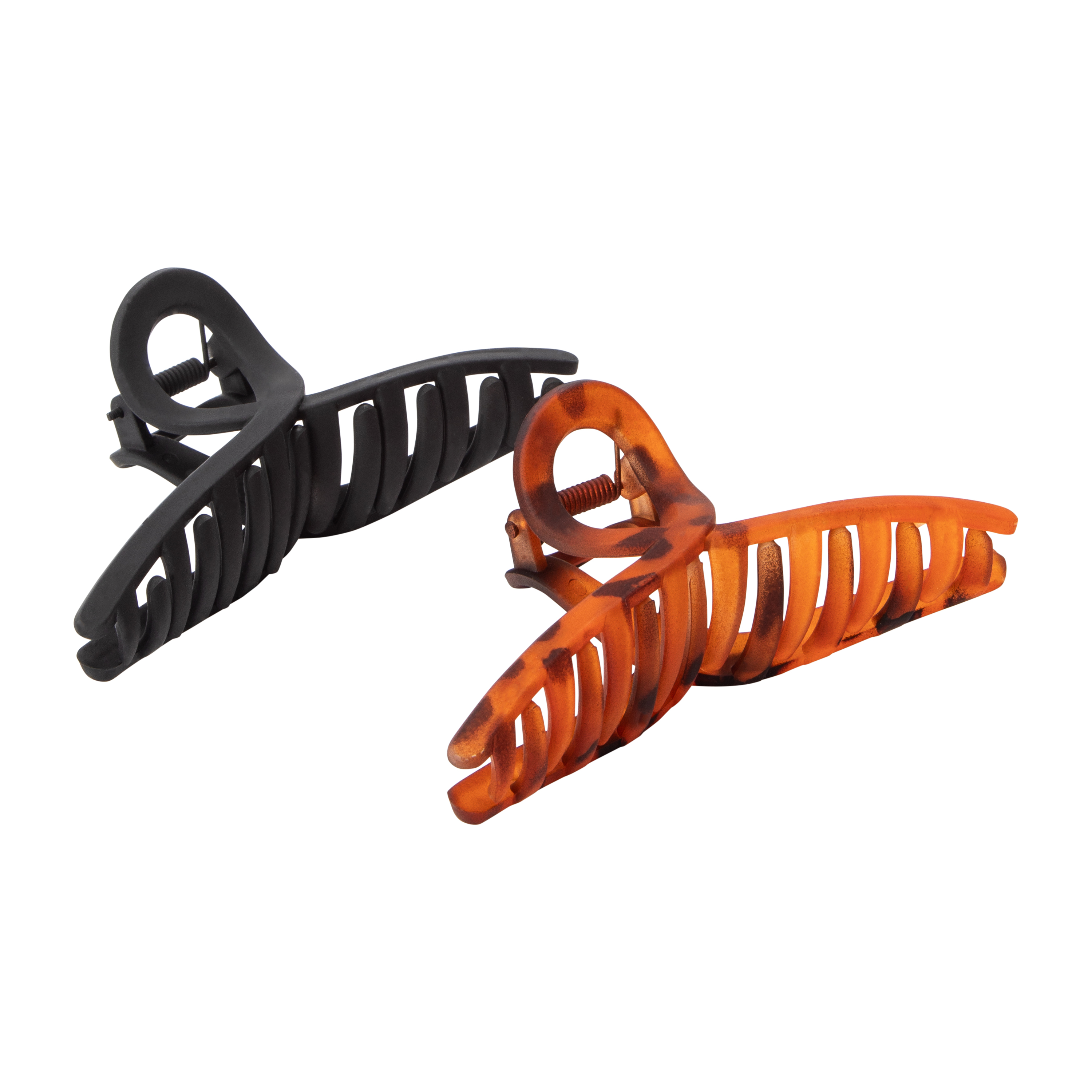 Soft-Touch Claw Clips 2-Count