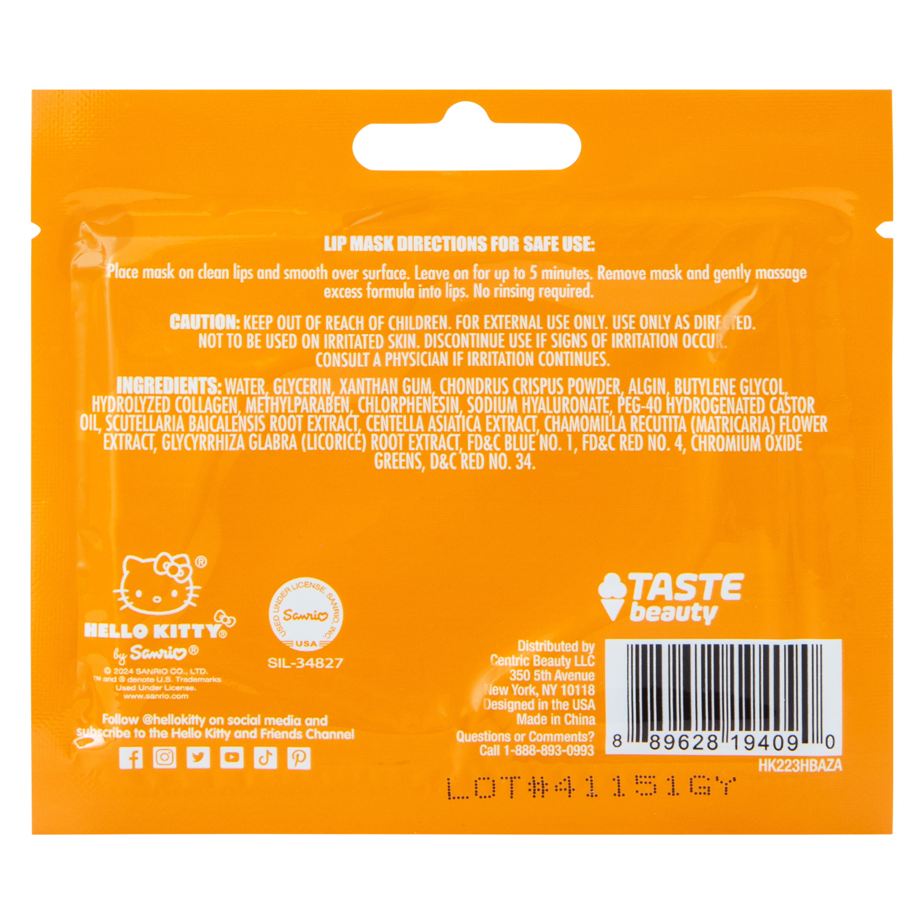 Halloween Lip Mask 0.21oz