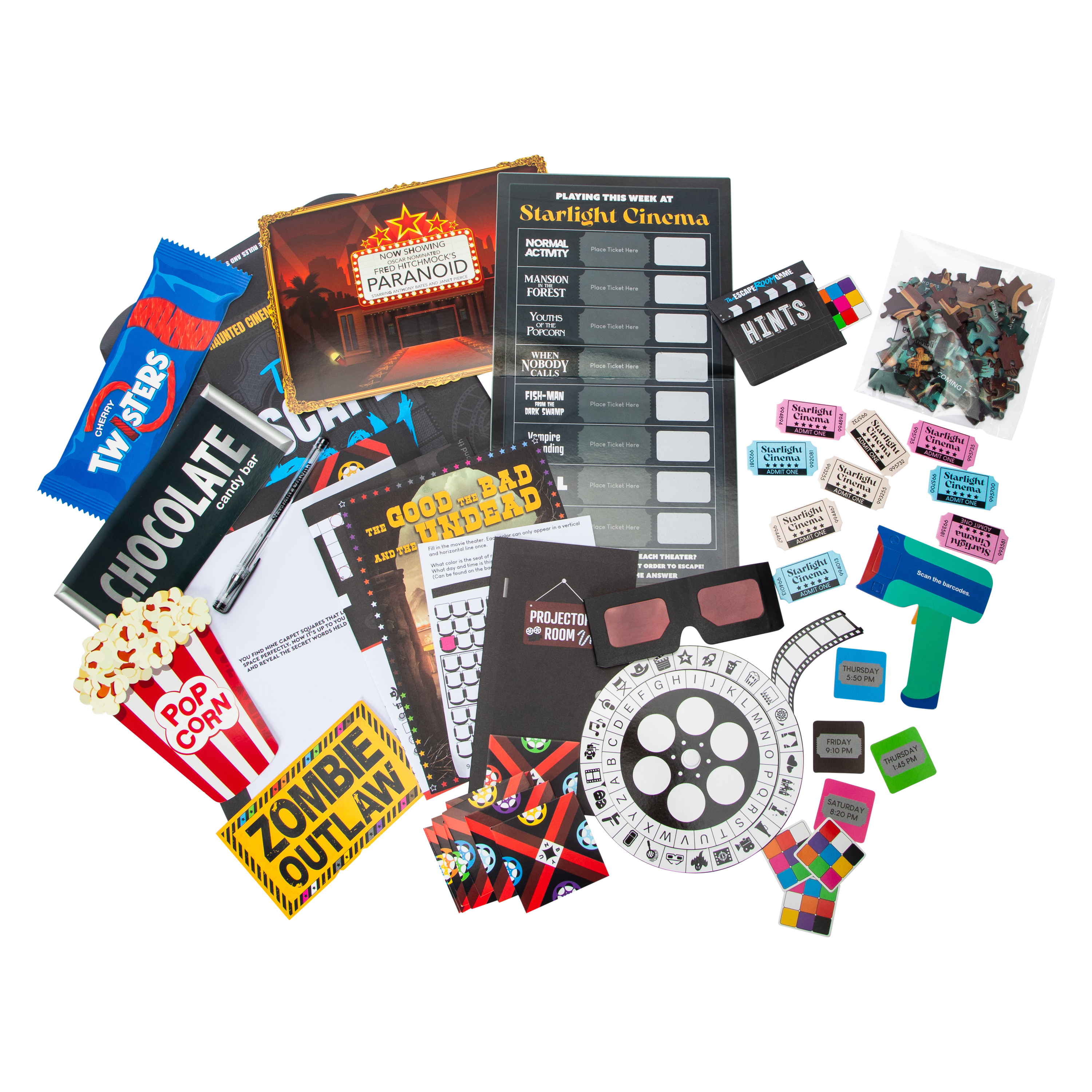 The Escape Room Game: Haunted Cinema Edition