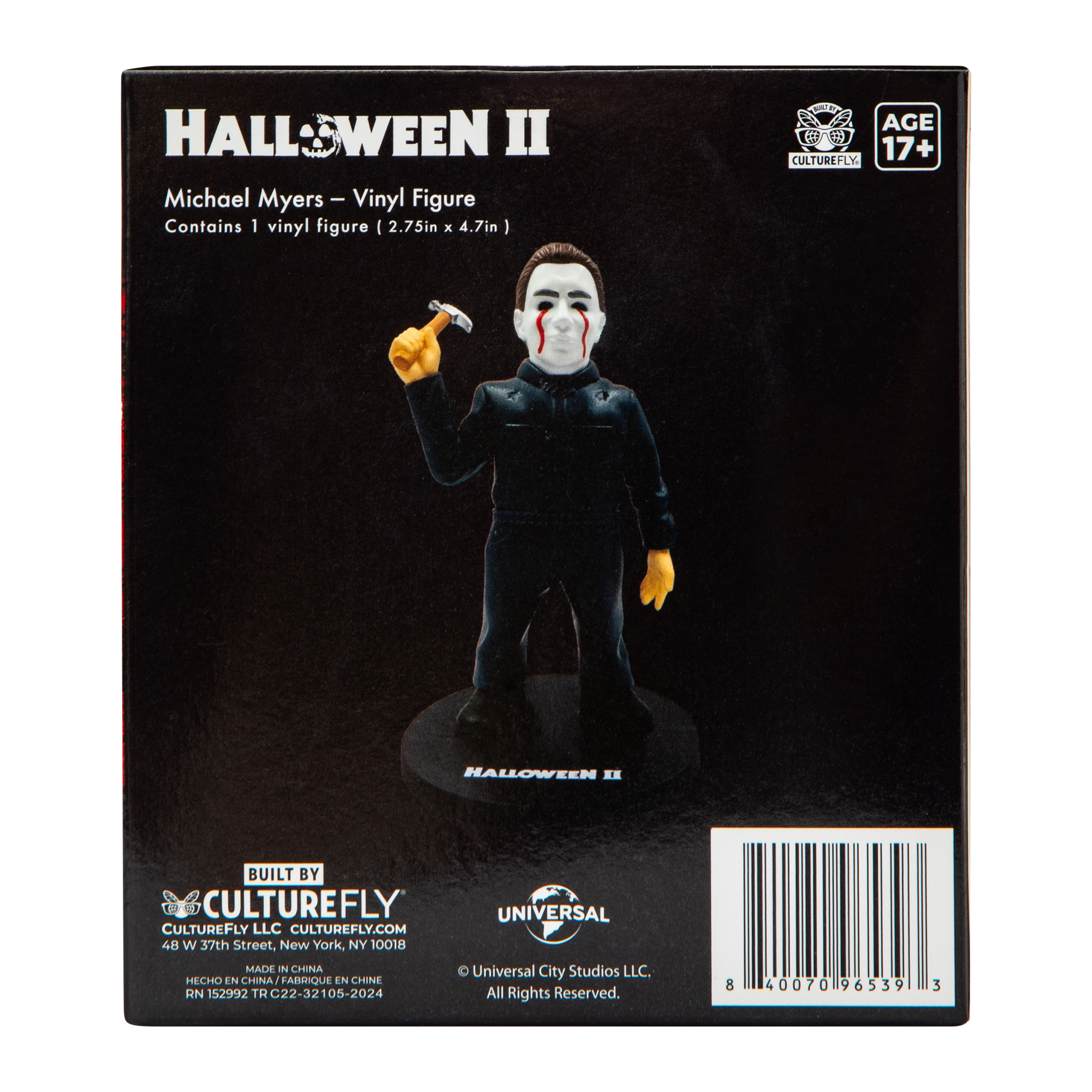 Culture Fly® Halloween II Michael Myers Vinyl Figure