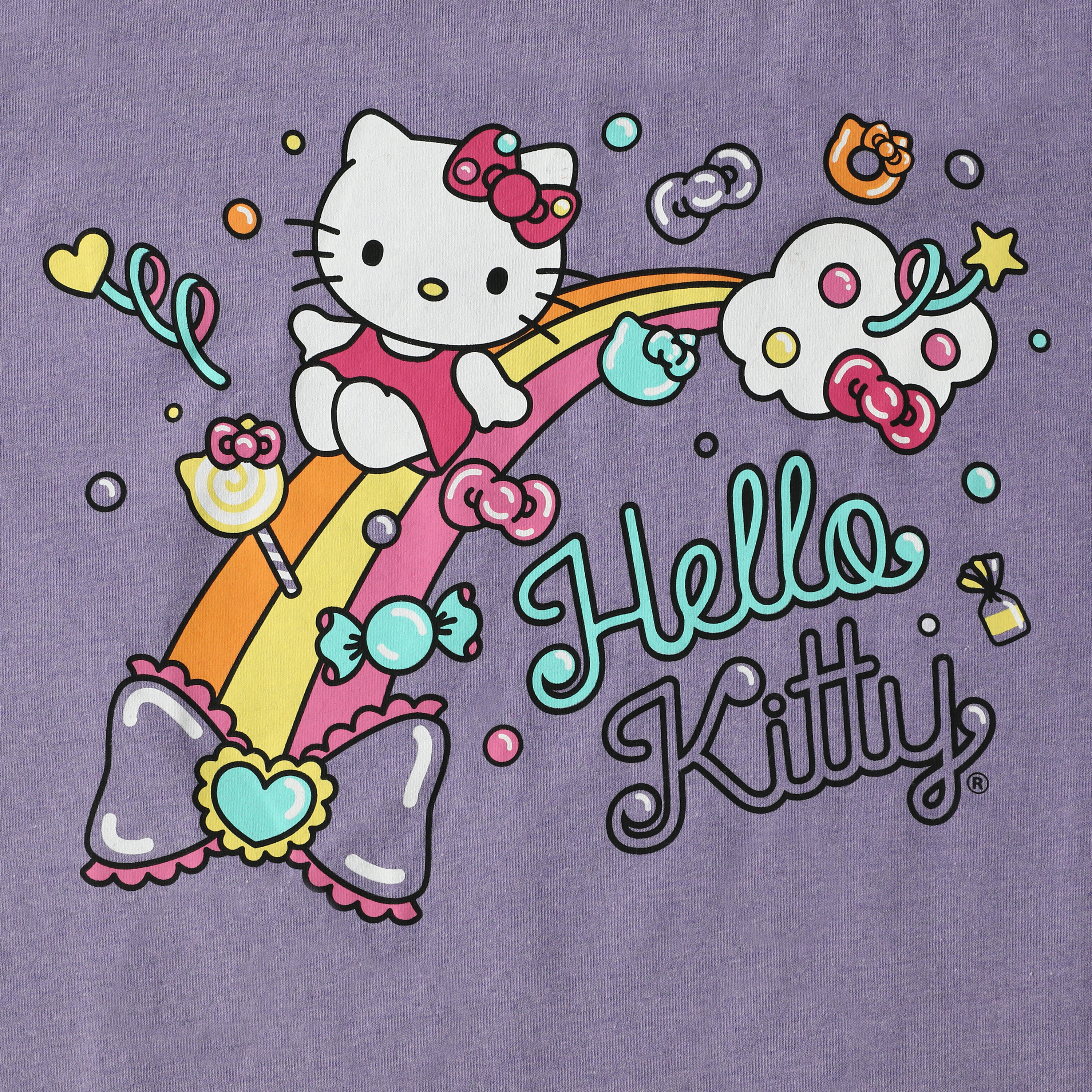 Hello Kitty® Rainbow & Bow Graphic Tee