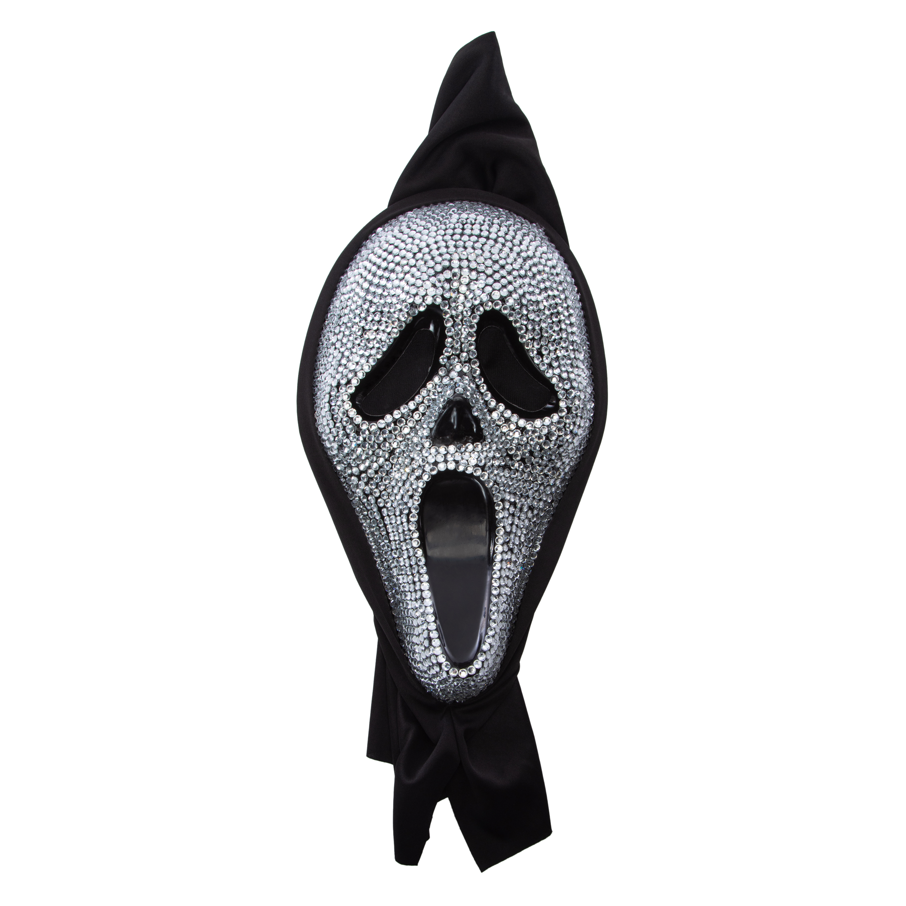 Ghost Face® Bling Costume Mask - Silver