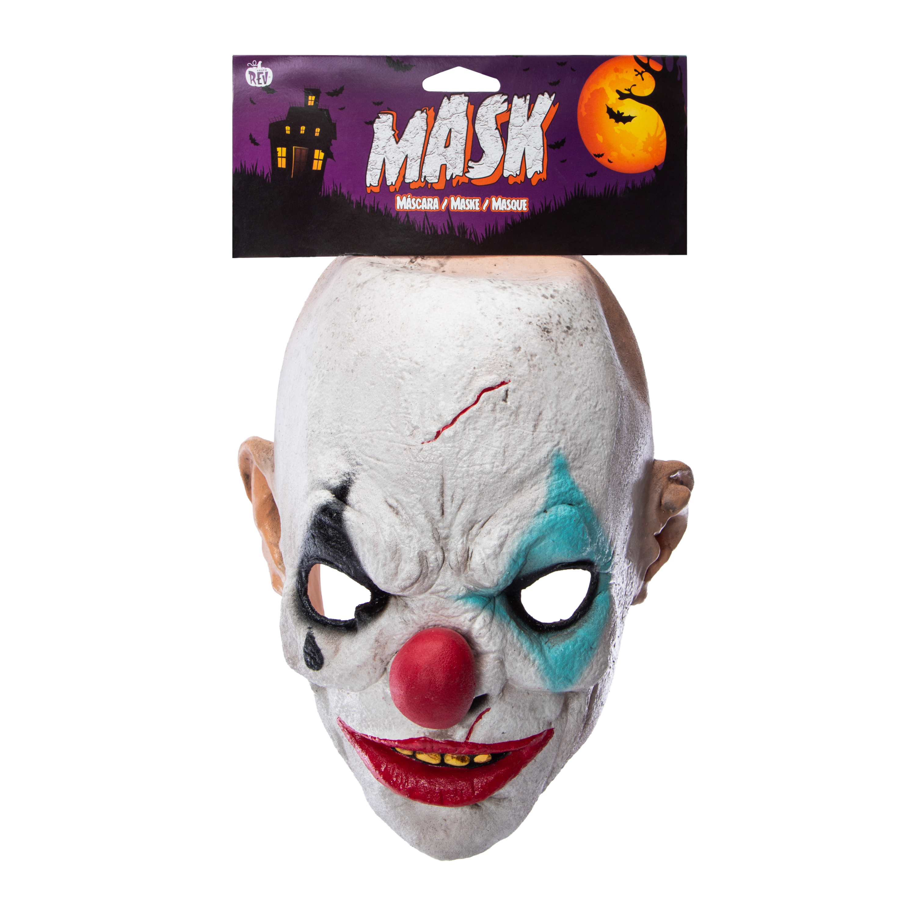 Halloween Clown Costume Mask