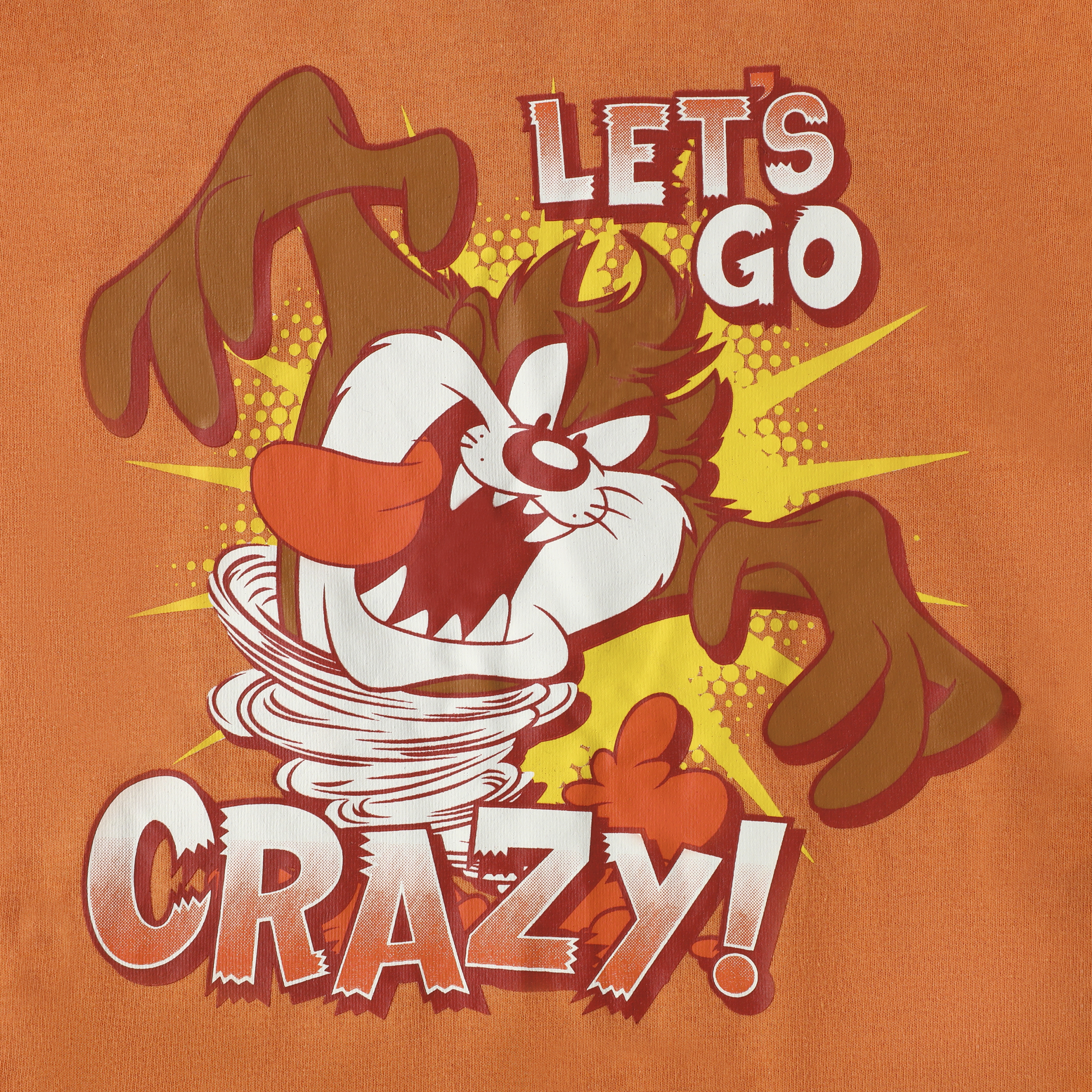 Looney Tunes™ Taz 'Let's Go Crazy' Graphic Tee