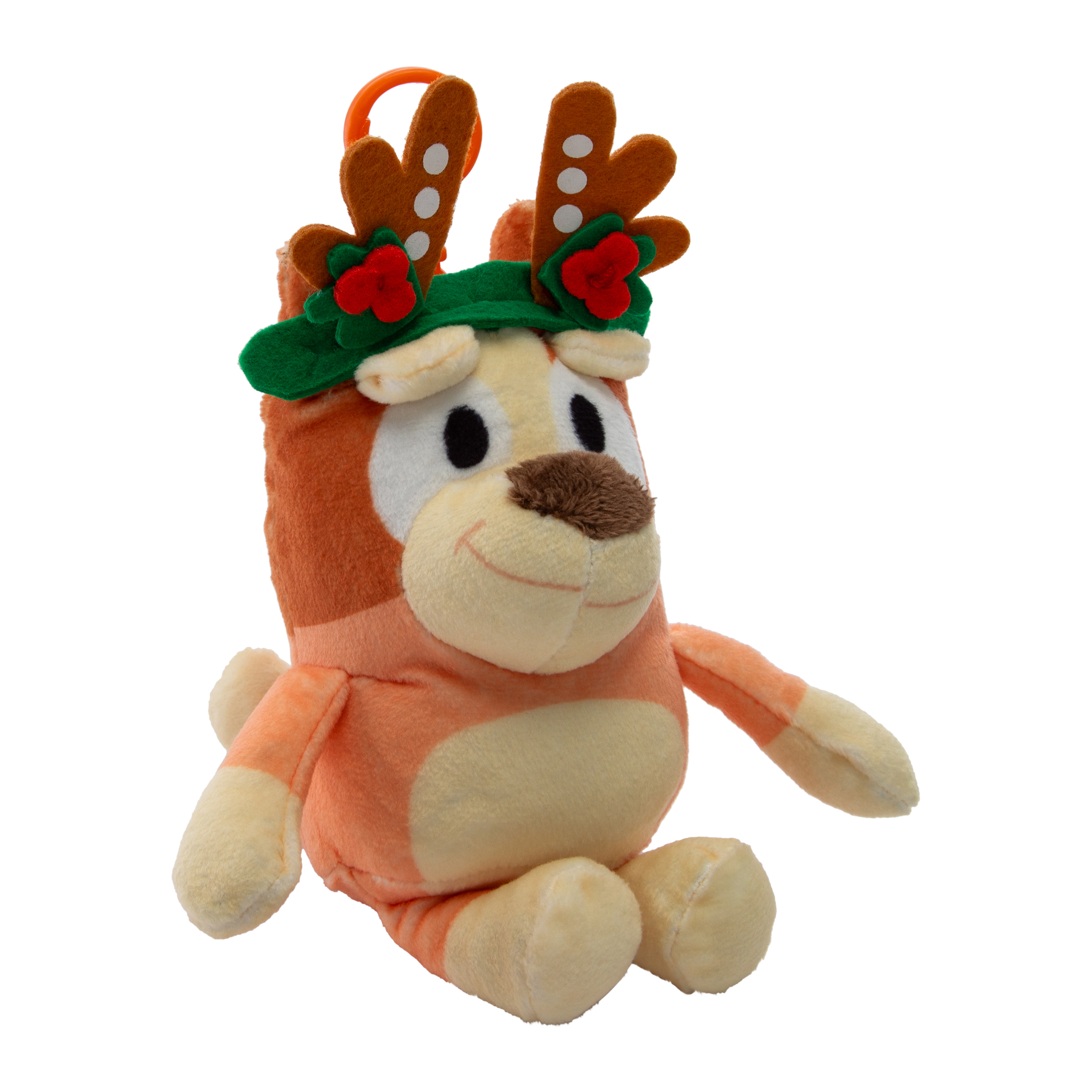 Bluey™ Christmas Clip Plush