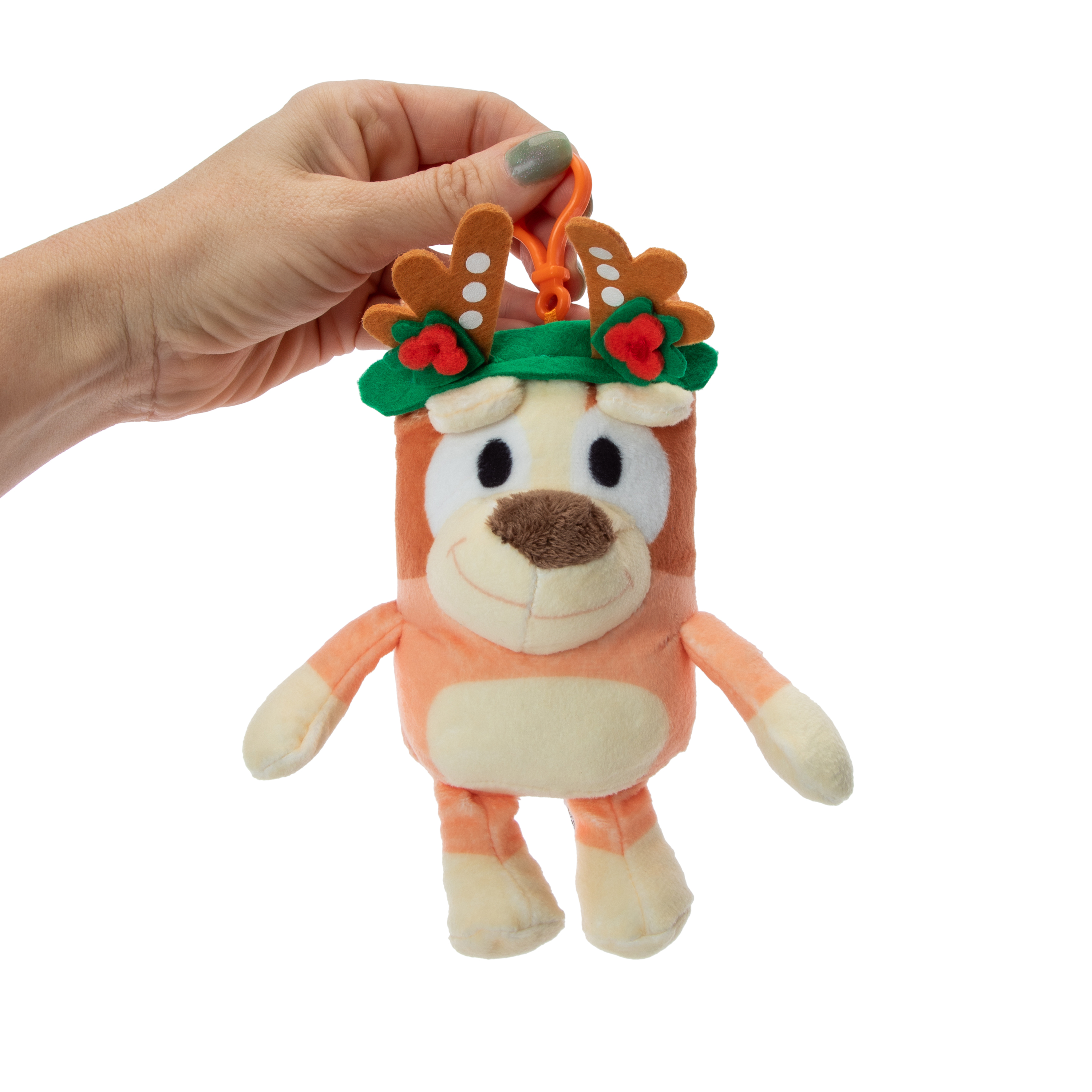 Bluey™ Christmas Clip Plush