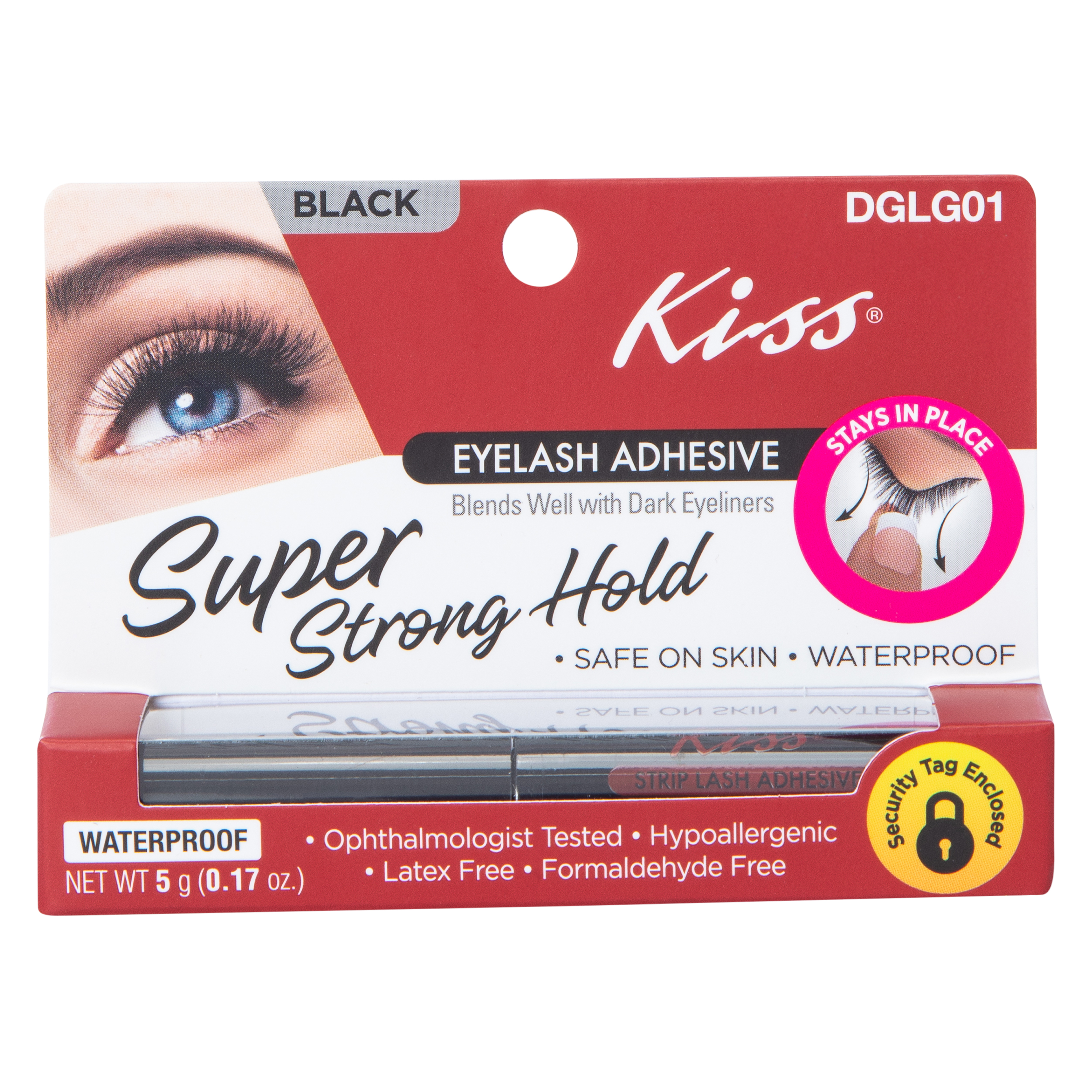 Kiss® Waterproof Eyelash Adhesive 0.17oz