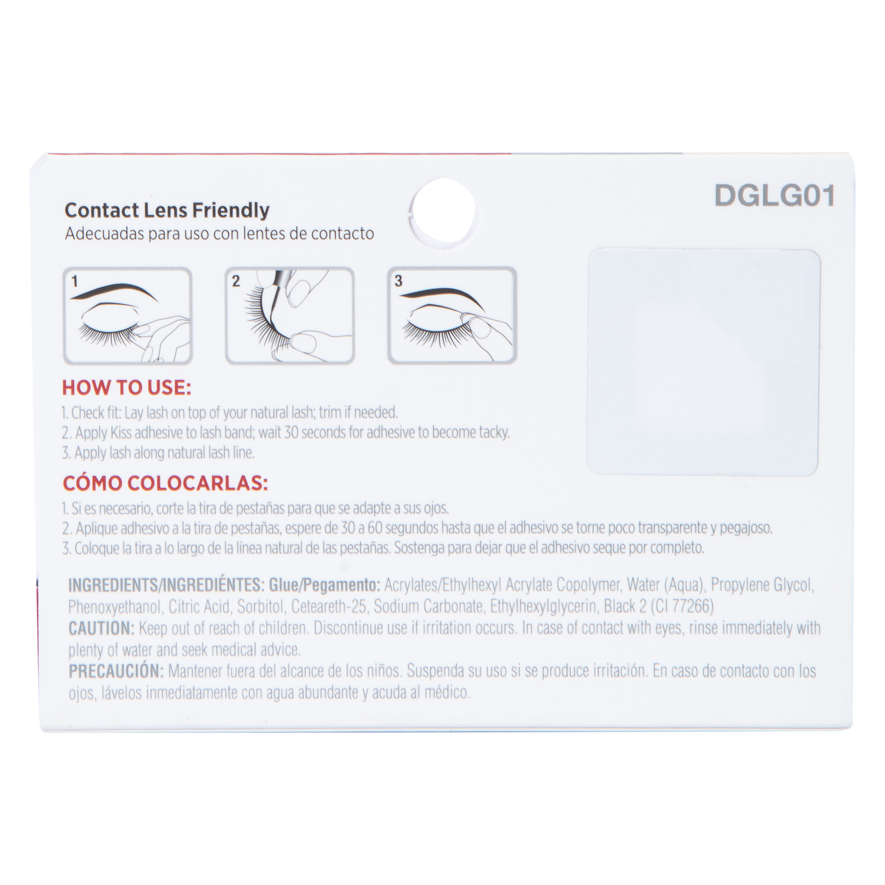 Kiss® Waterproof Eyelash Adhesive 0.17oz