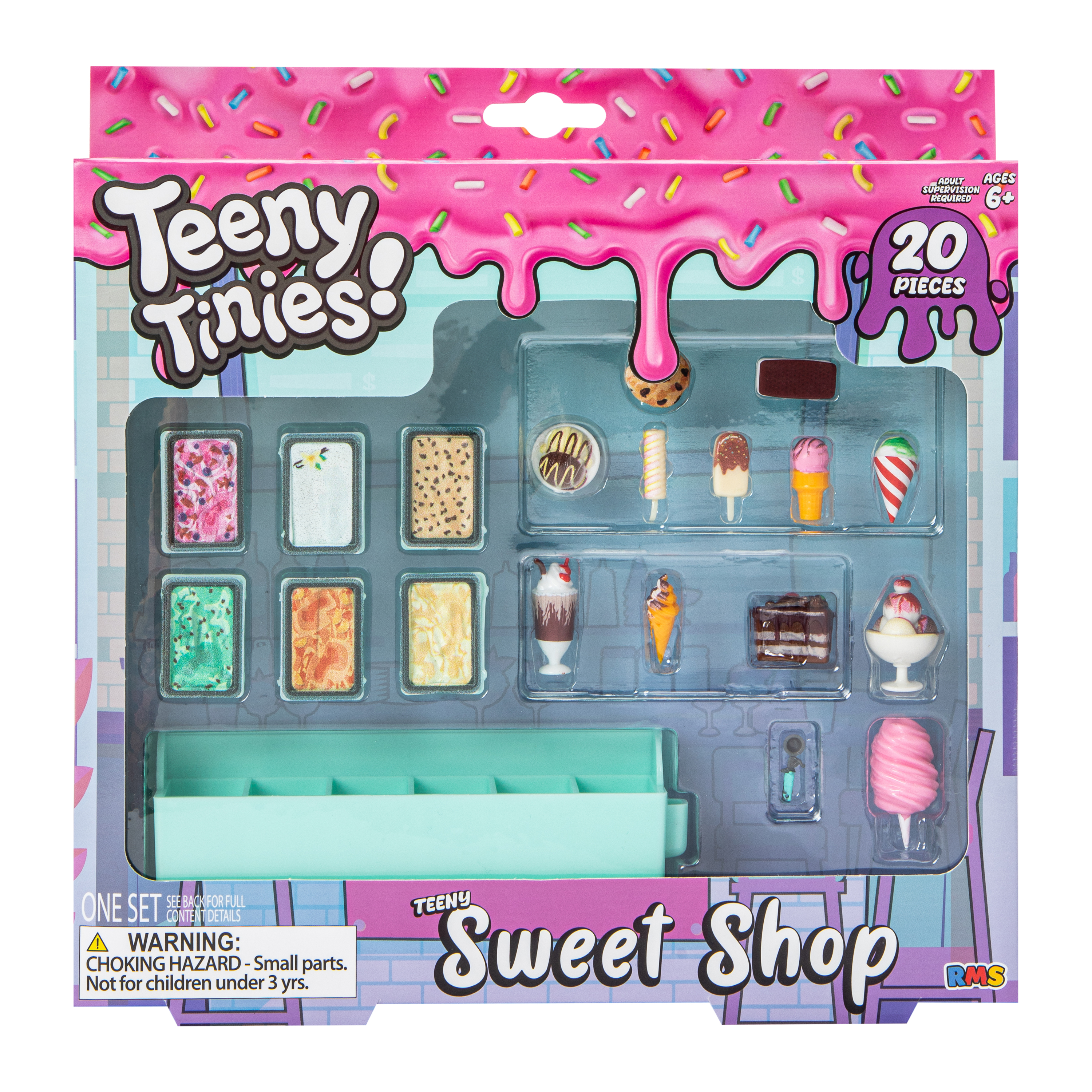 Teeny Tinies Mini outlet Playset Breakfast Sweets Sushi Fridge Mostly 1:6 READ FIRM