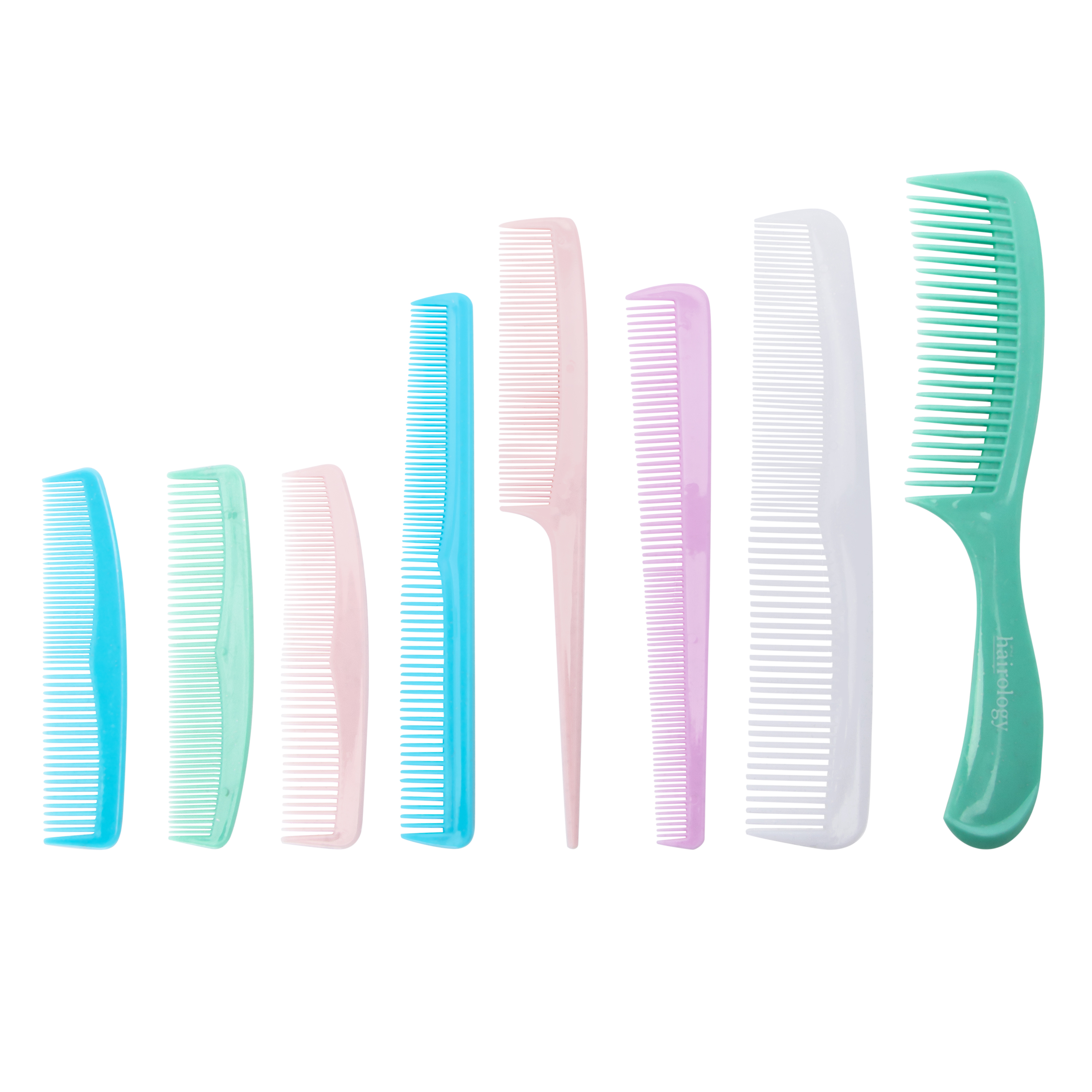 Glitter Comb Set 8-Piece