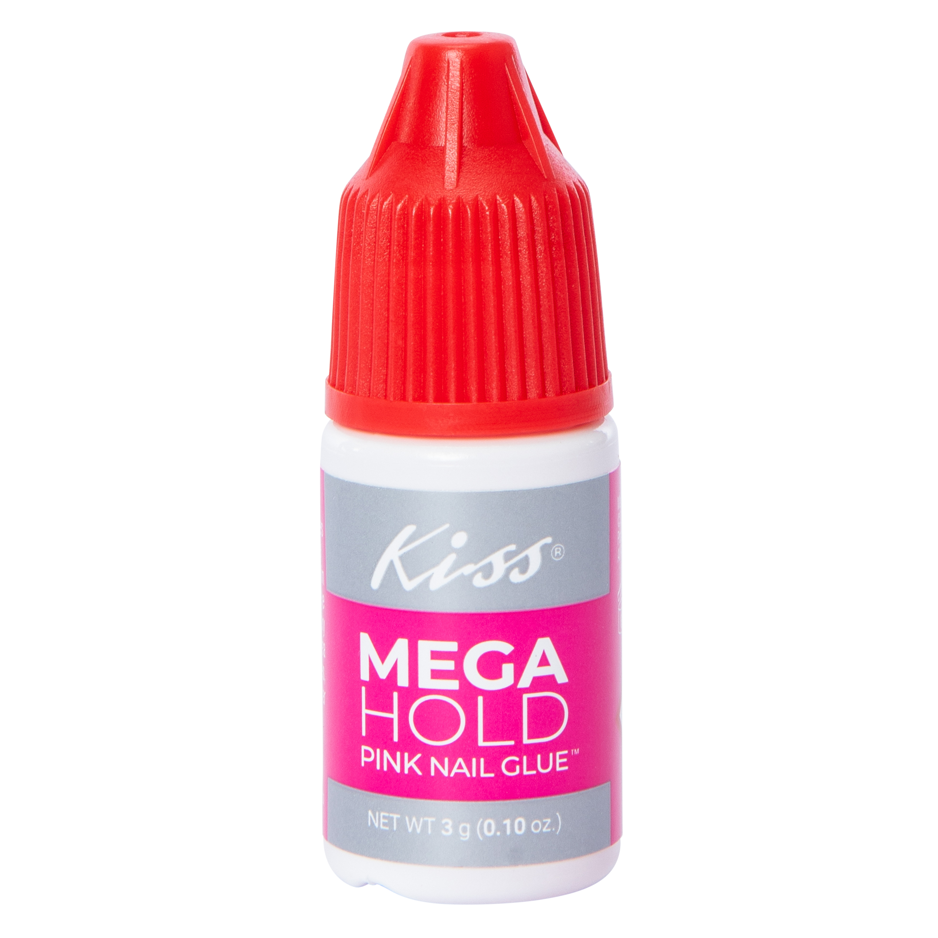 Kiss® Mega Hold Pink Nail Glue 0.10oz
