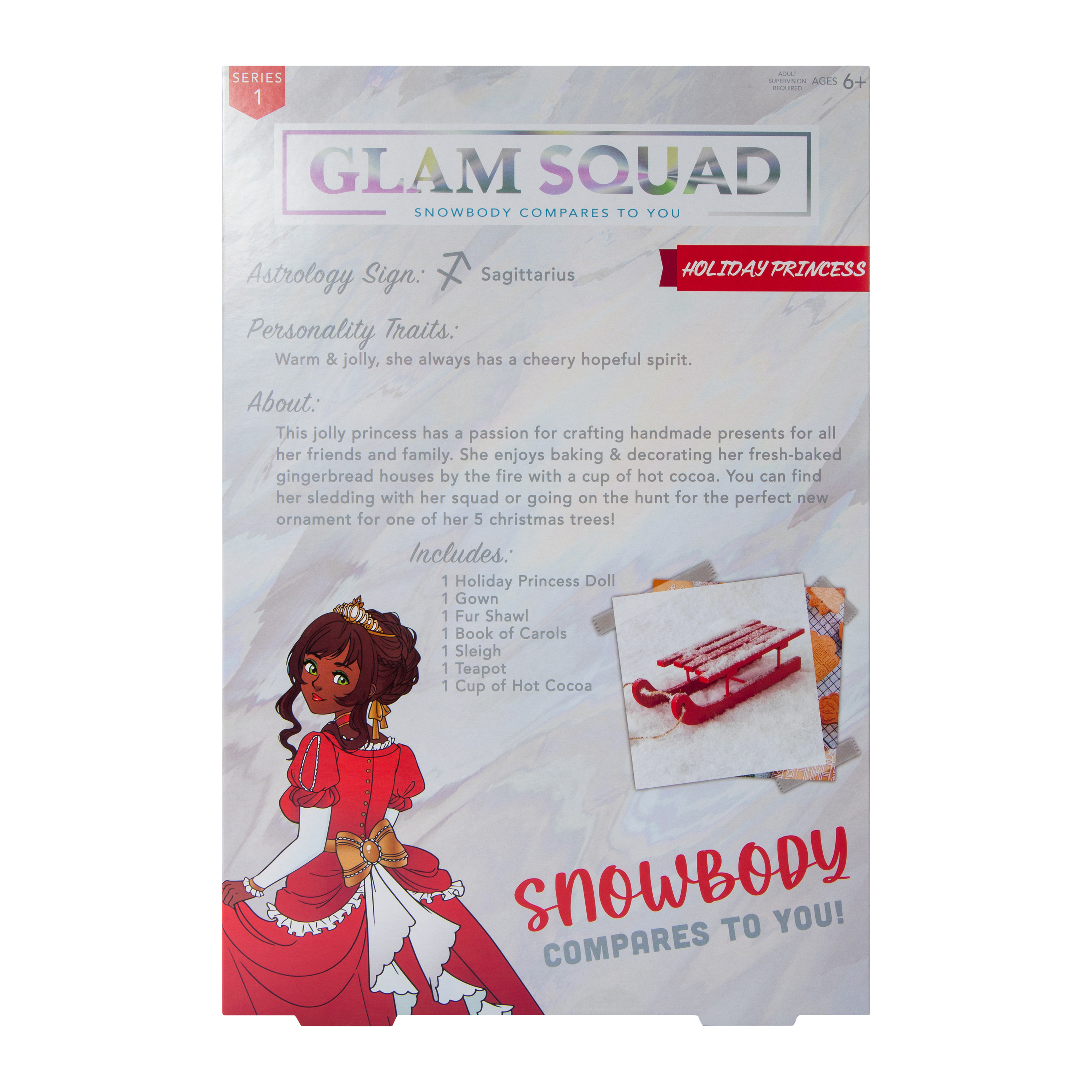 glam squad ice princess doll