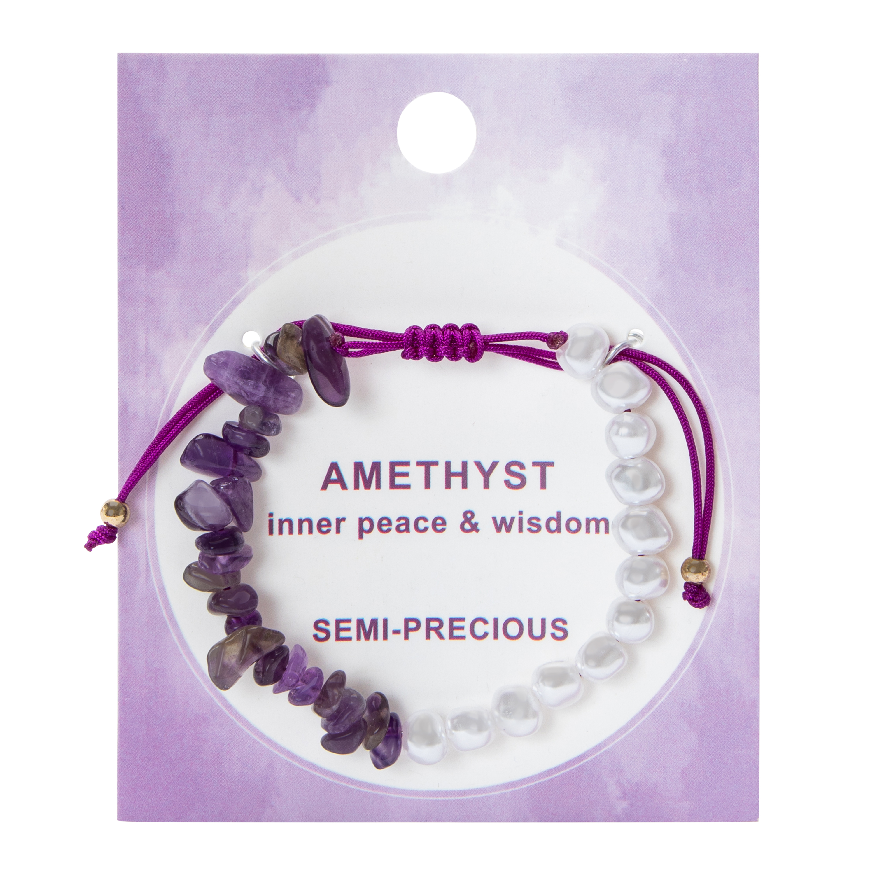 Semi-Precious Beaded Bracelet