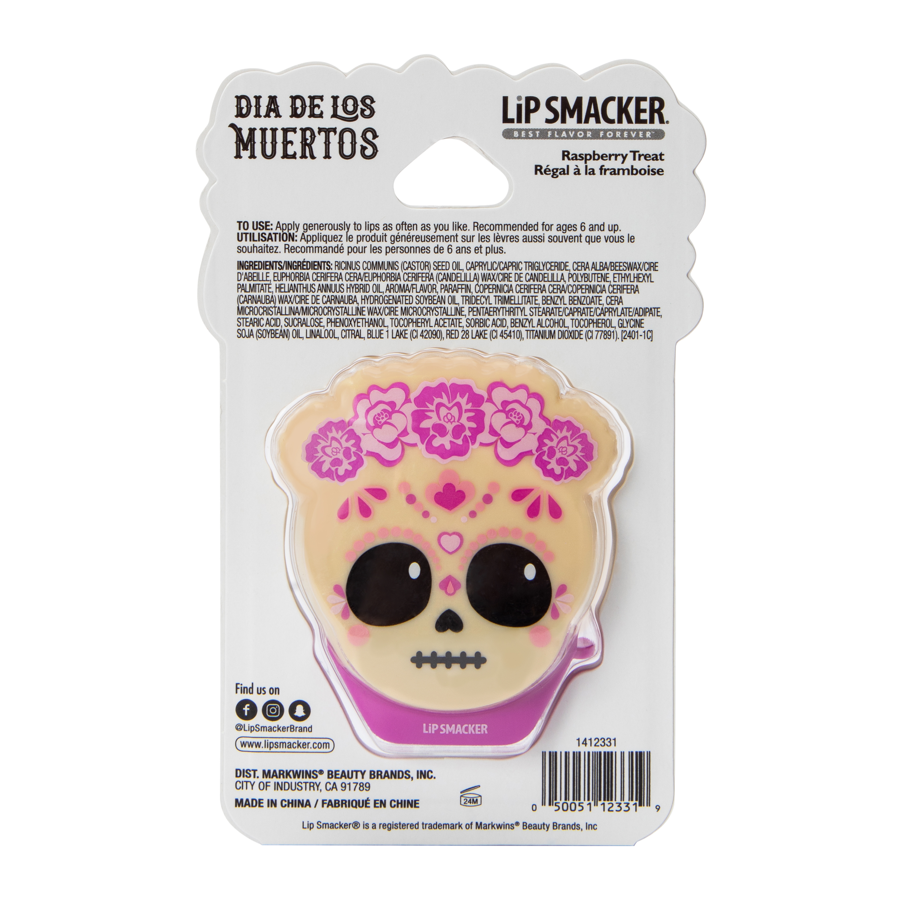 Lip Smacker® Dia De Los Muertos Lip Balm 0.26oz