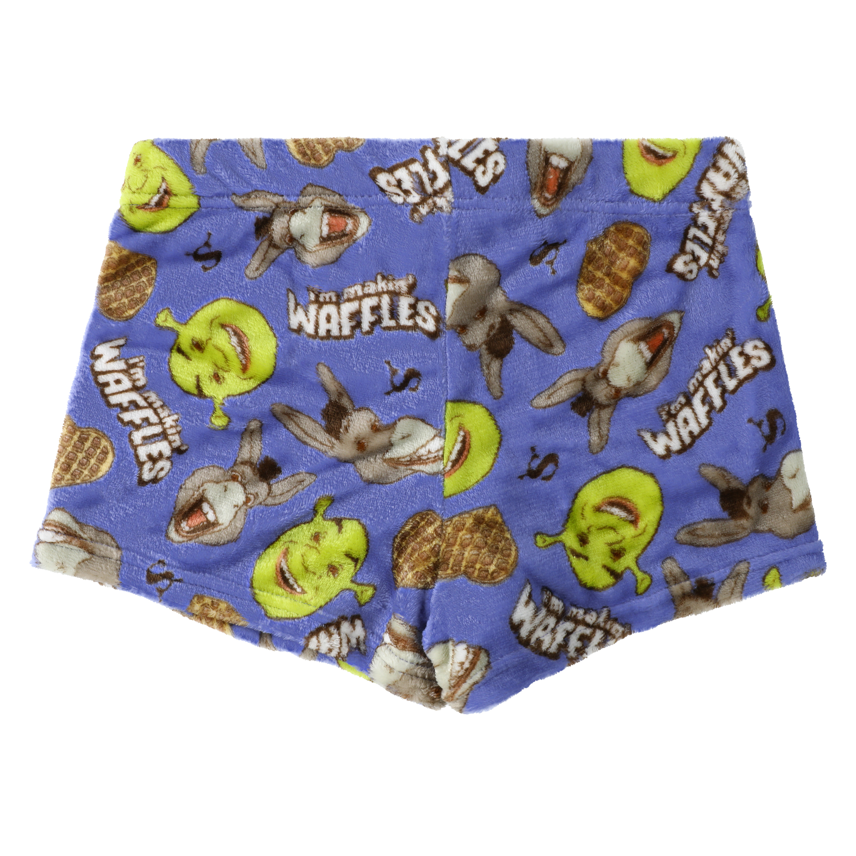 Juniors Shrek Plush Shorts