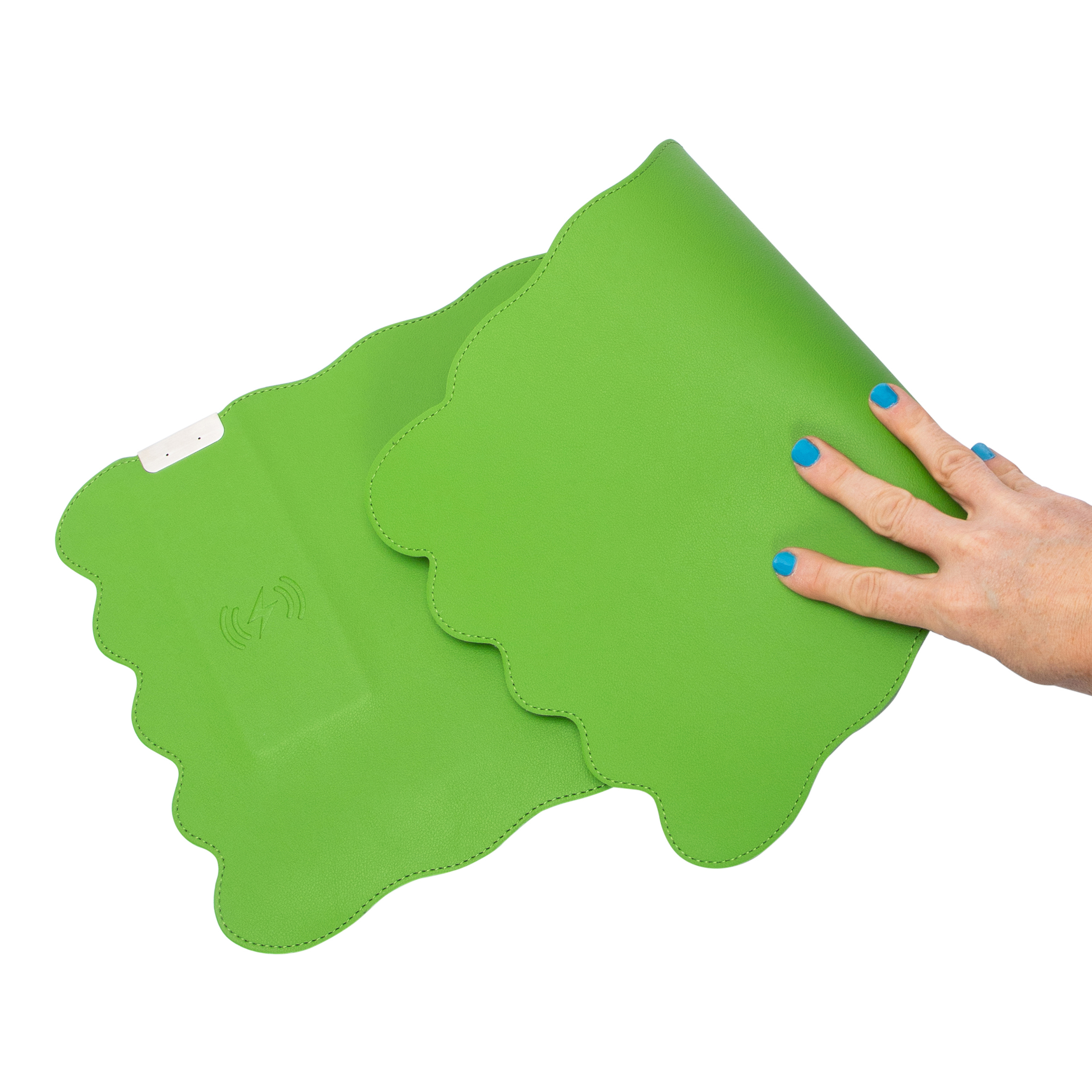 Deskpad With Wireless Charger 23.69in x 9.37in