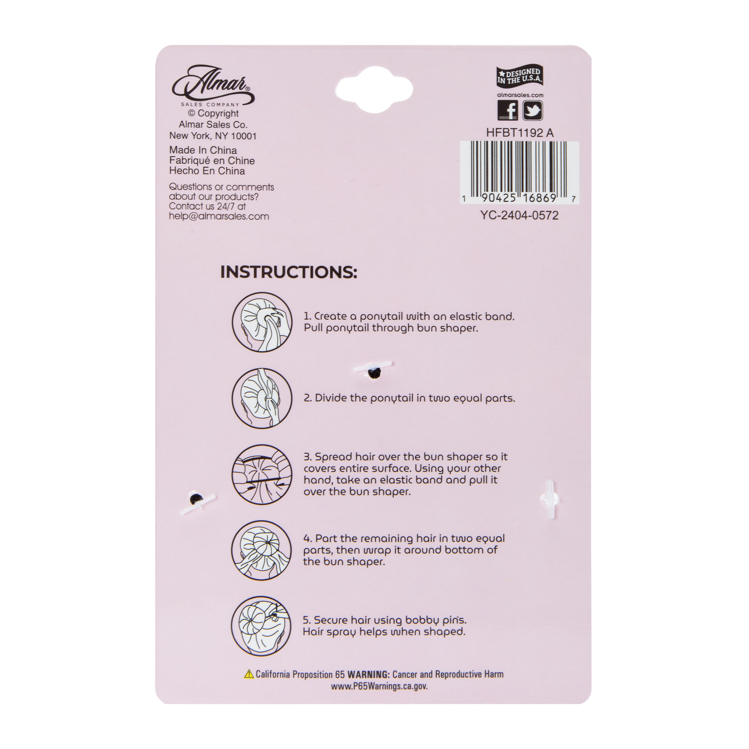 Bun Maker Hair Donut