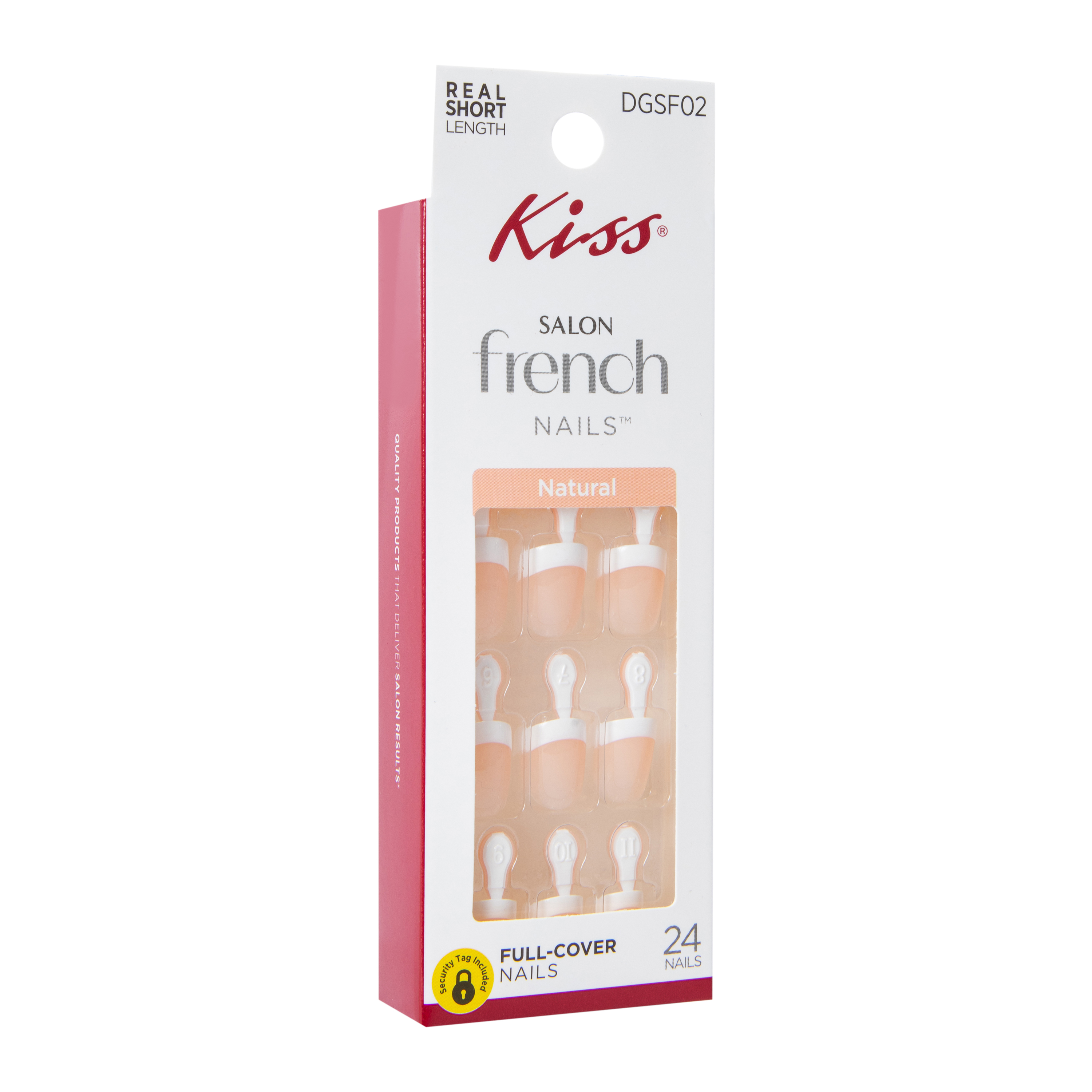 Kiss® Salon French Tip Press-On Nails