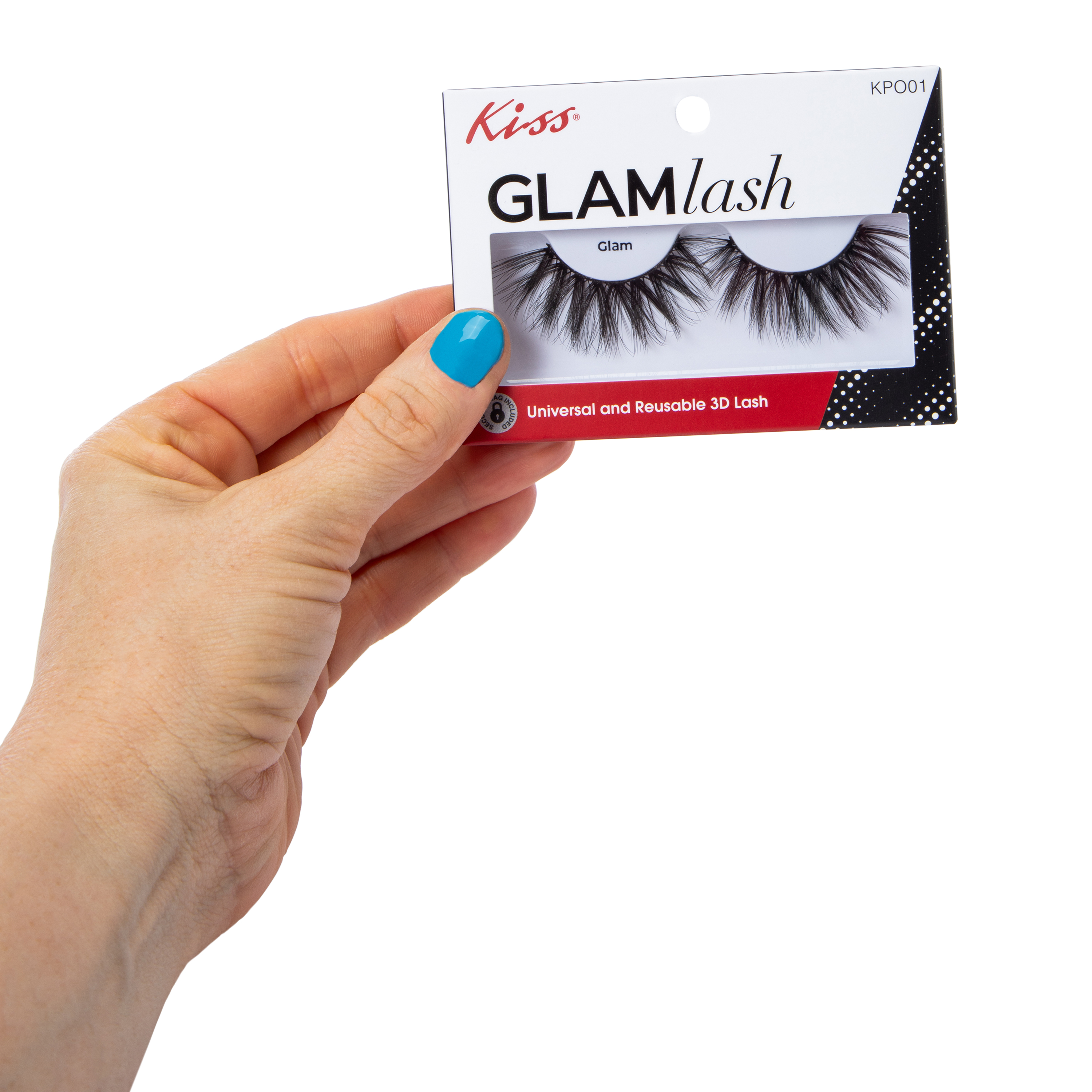 Kiss® Glam Lash Reusable 3D False Lashes