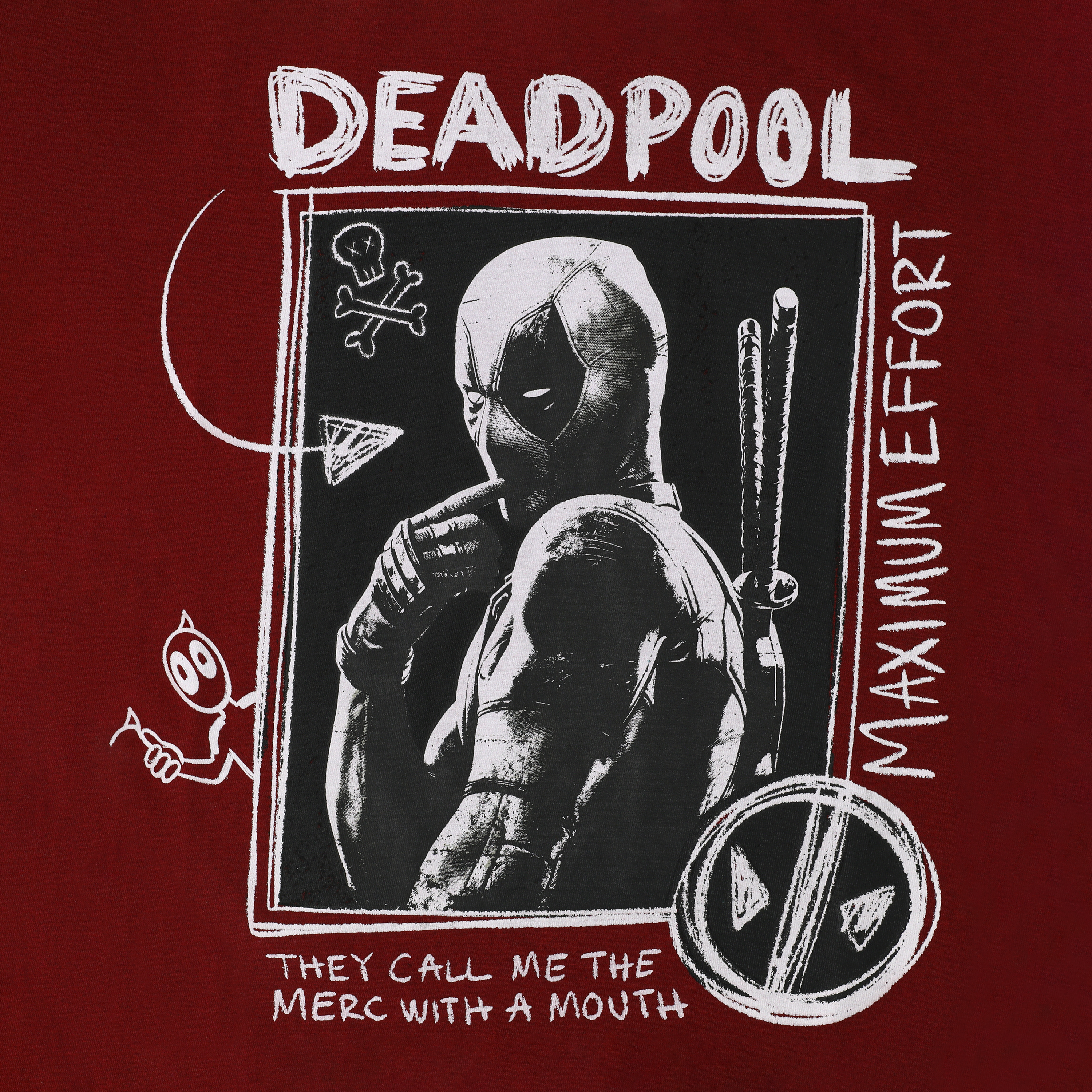 Deadpool Maximum Effort Graphic Tee