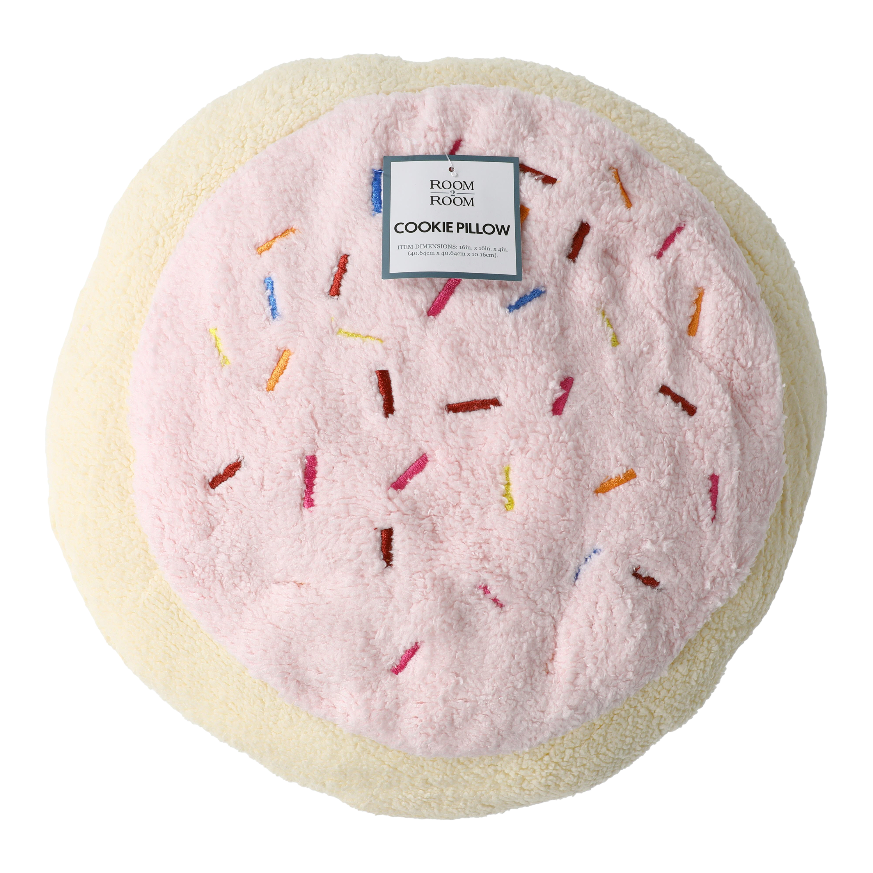 Sugar Cookie Throw Pillow 16in