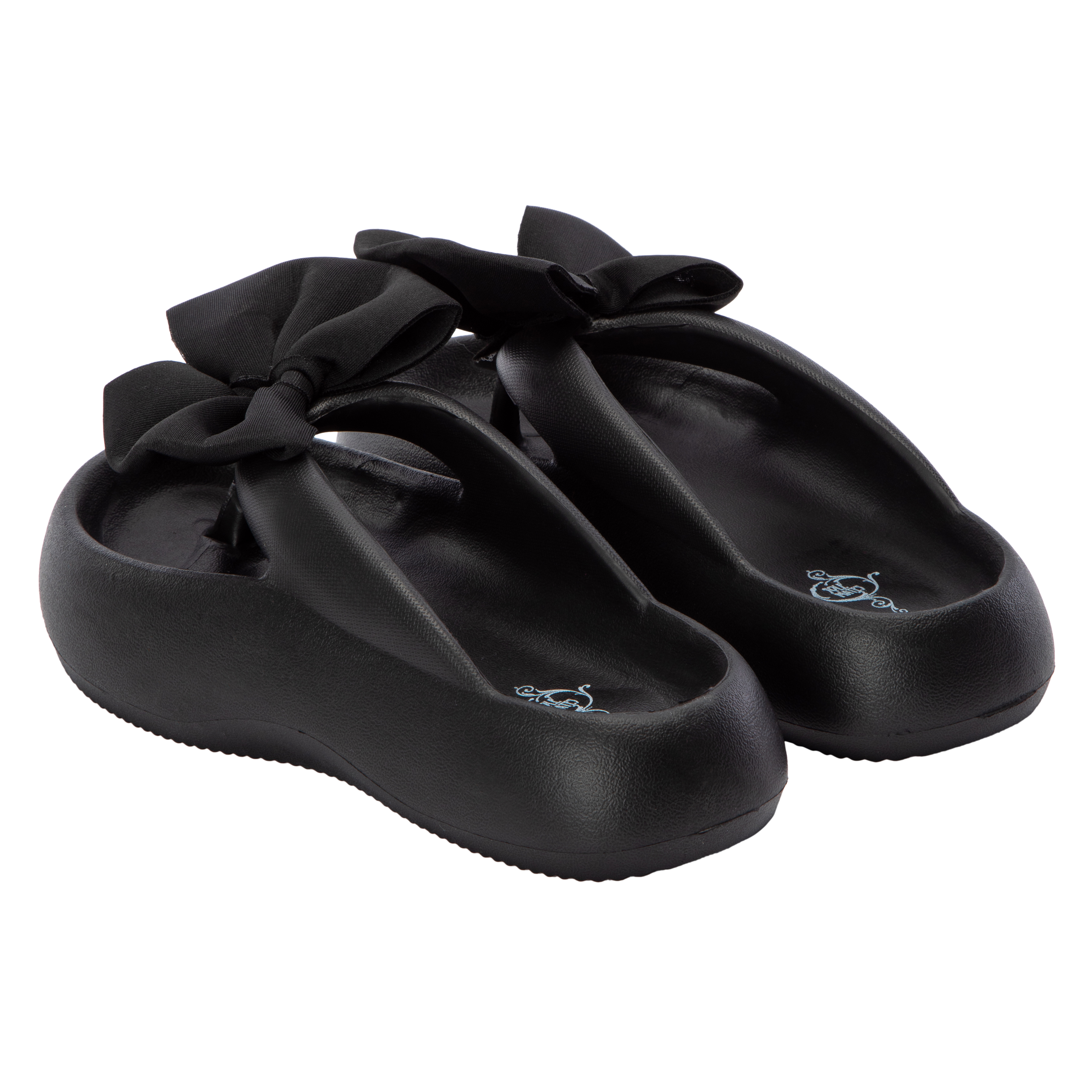 Ladies Large Bow EVA Flip Flops