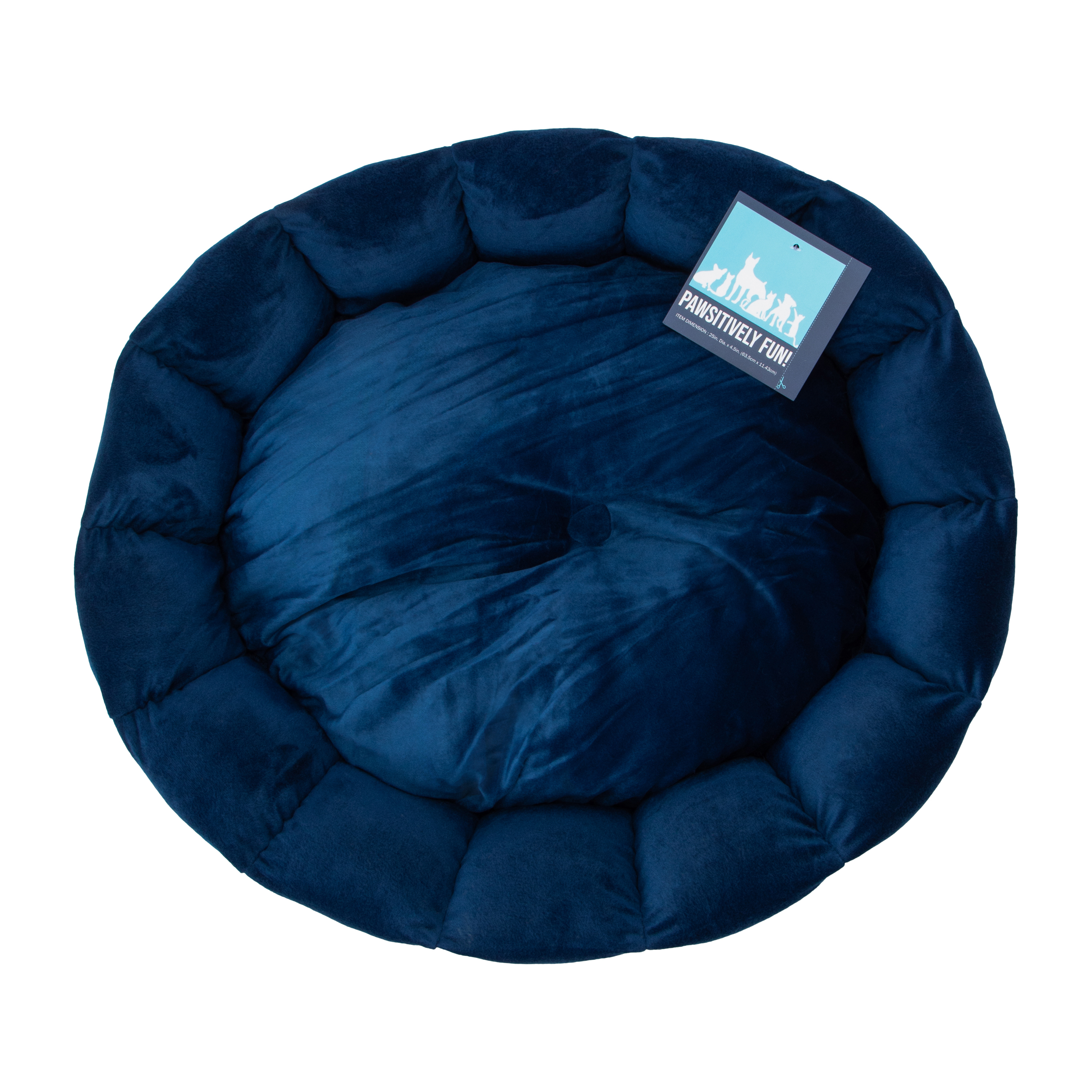 Tufted Round Pet Bed
