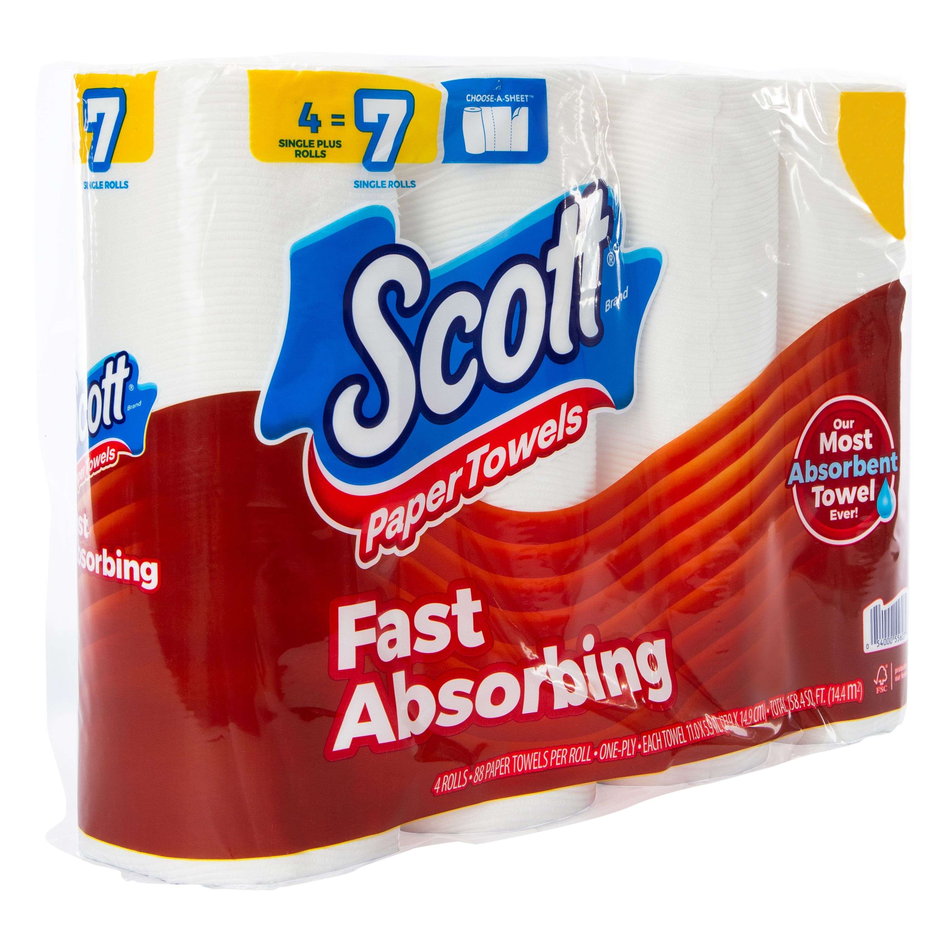 Scott® Paper Towels 4-Count