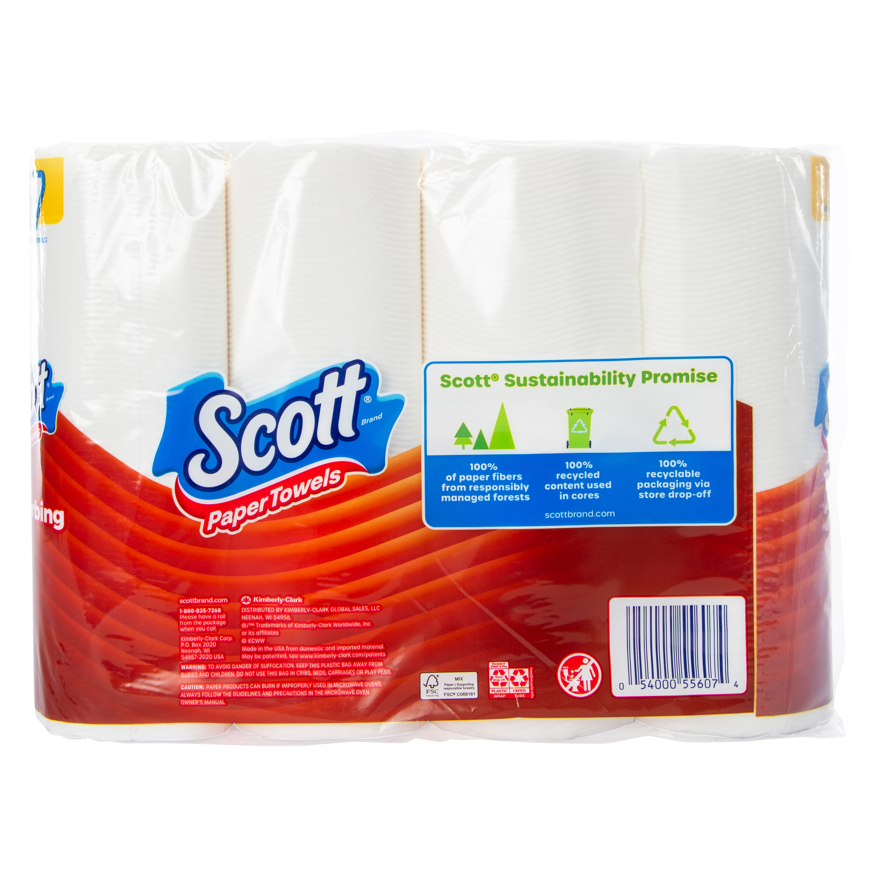 Scott® Paper Towels 4-Count
