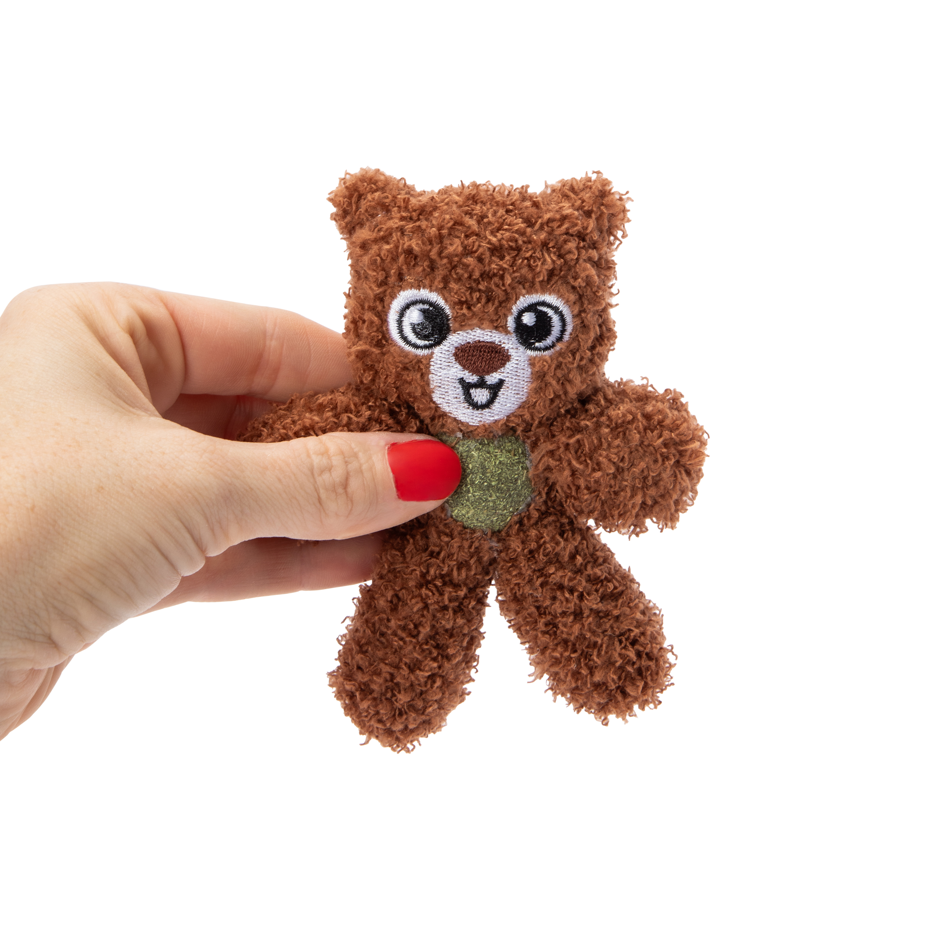 Plush Cat Toy With Catnip Ball