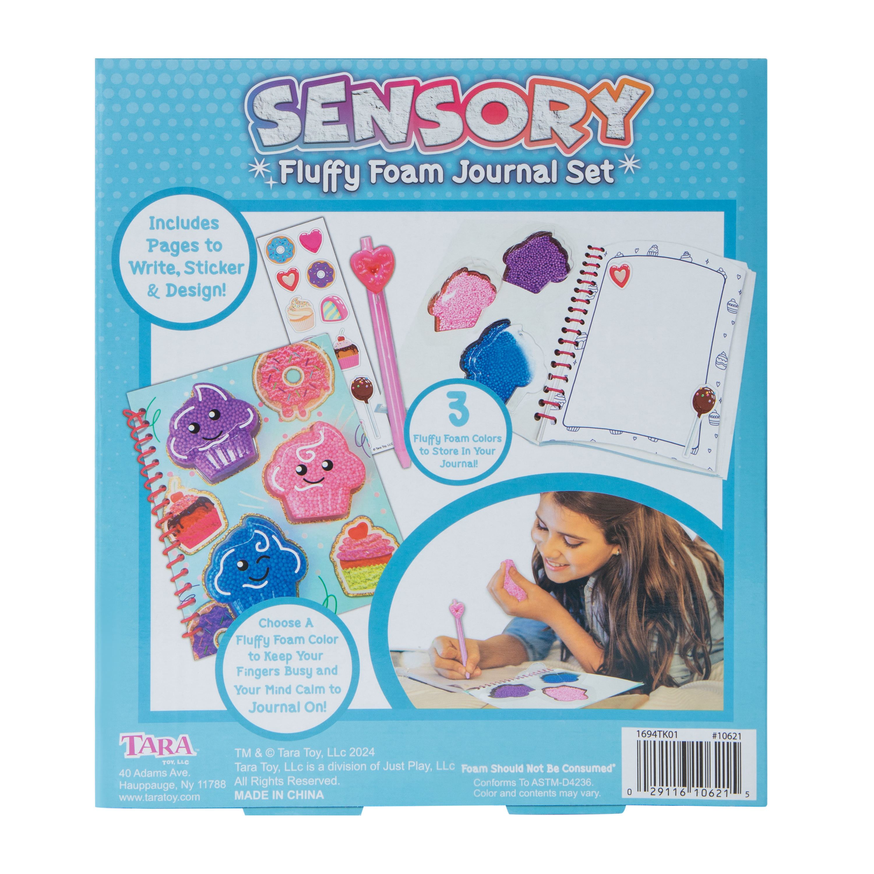 Sensory Fluffy Foam Journal Activity Set