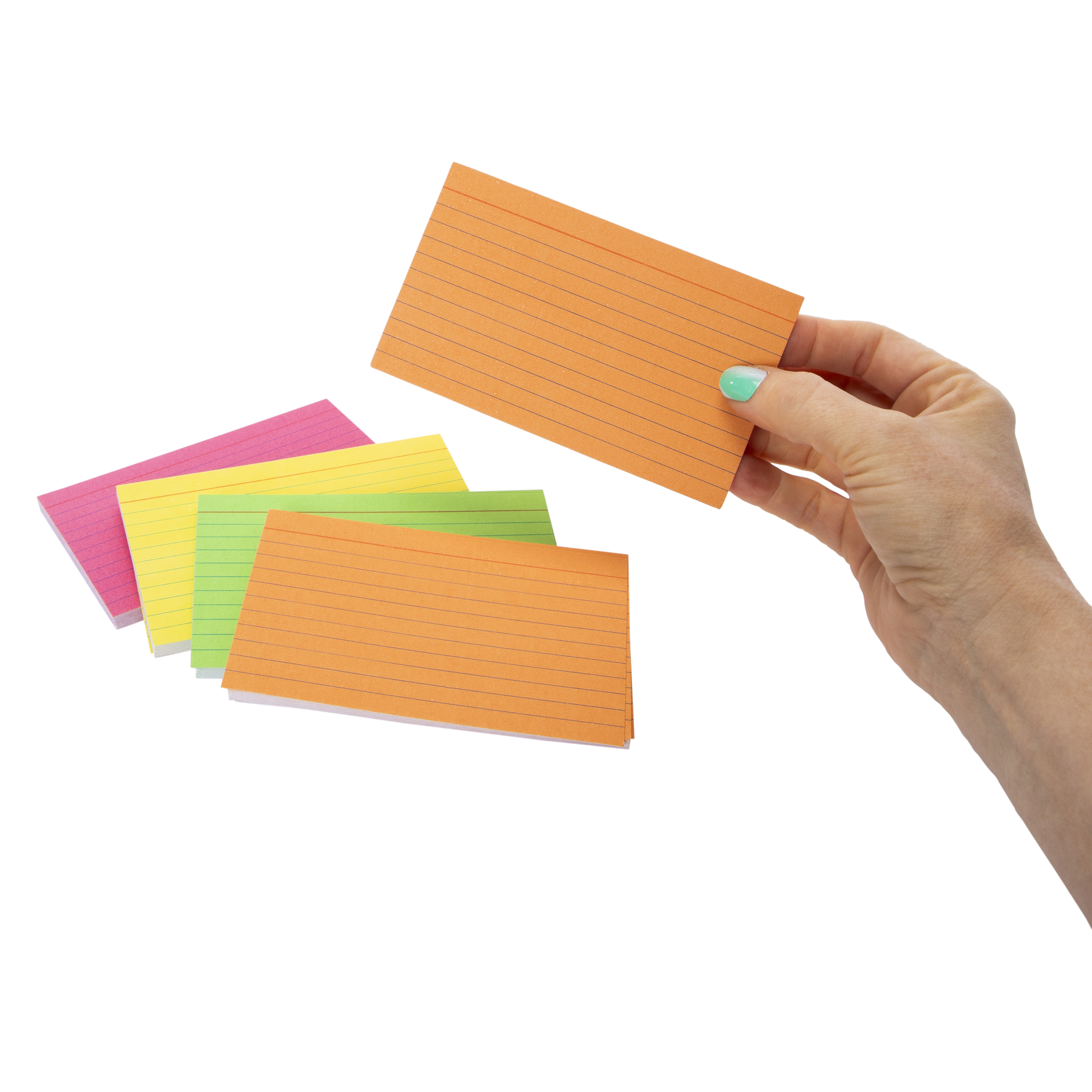 100-Count Multi-Ruled Index Cards 3in x 5in