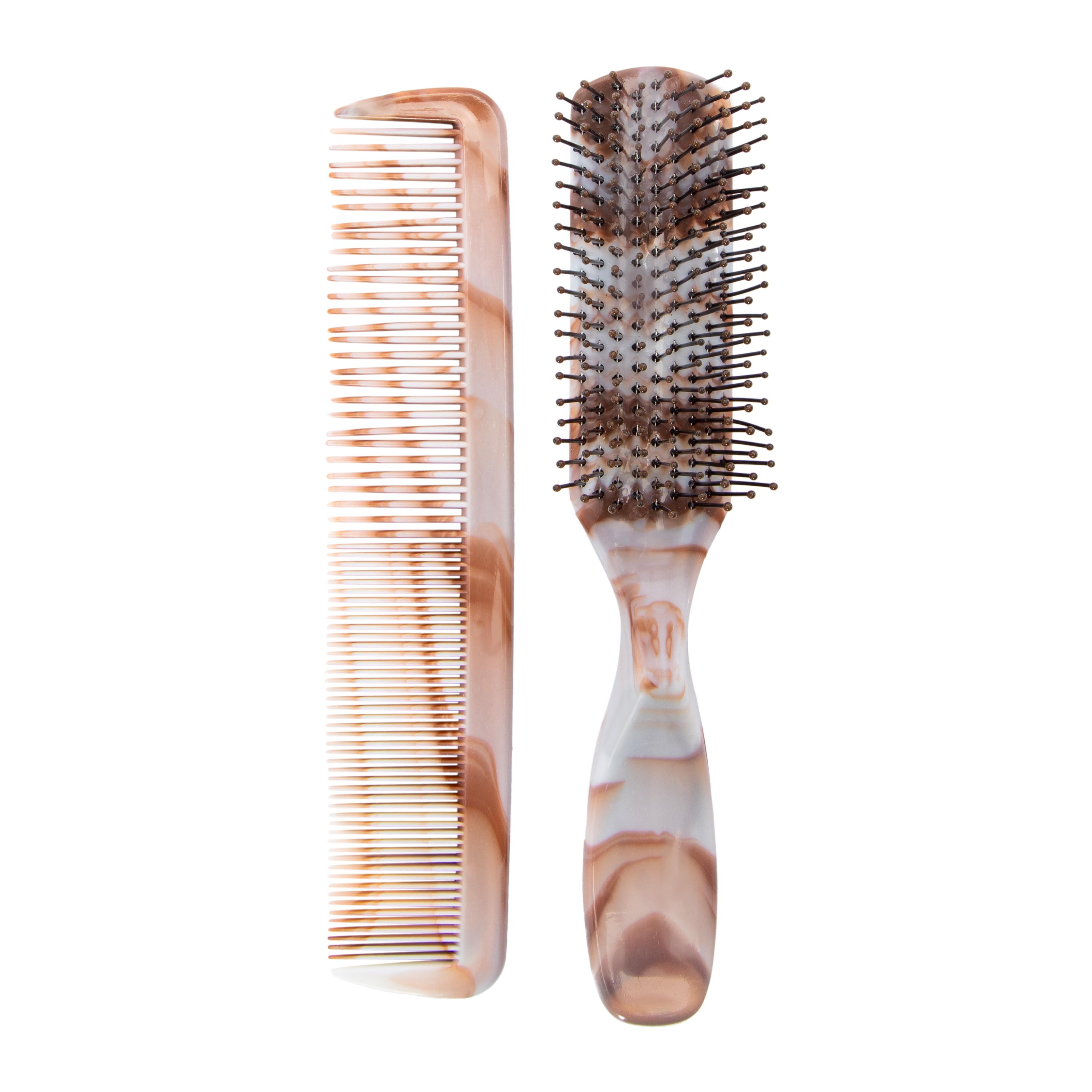 Hair Brush & Comb Set 2-Piece
