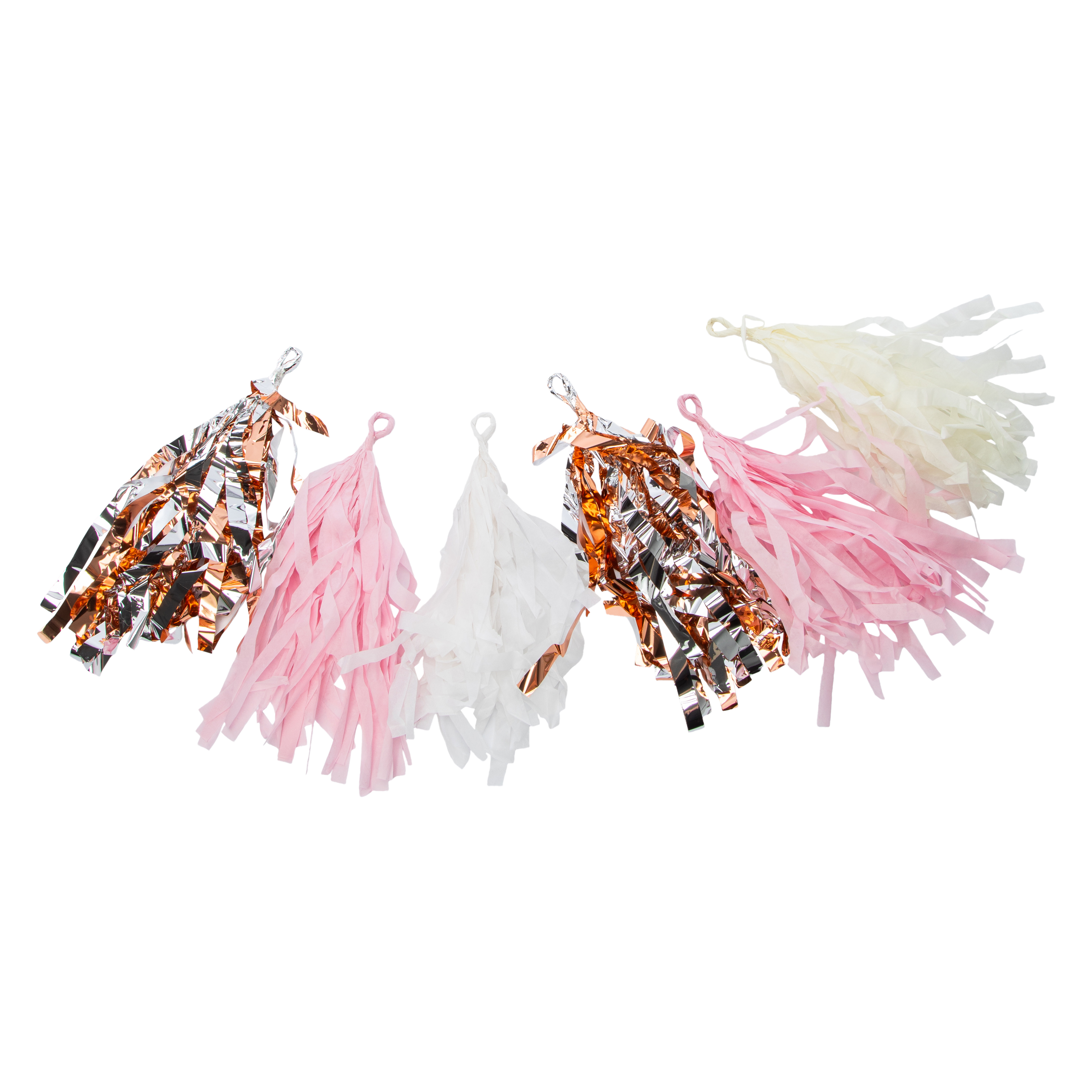 Tissue Paper Tassel Banner Decoration 10ft