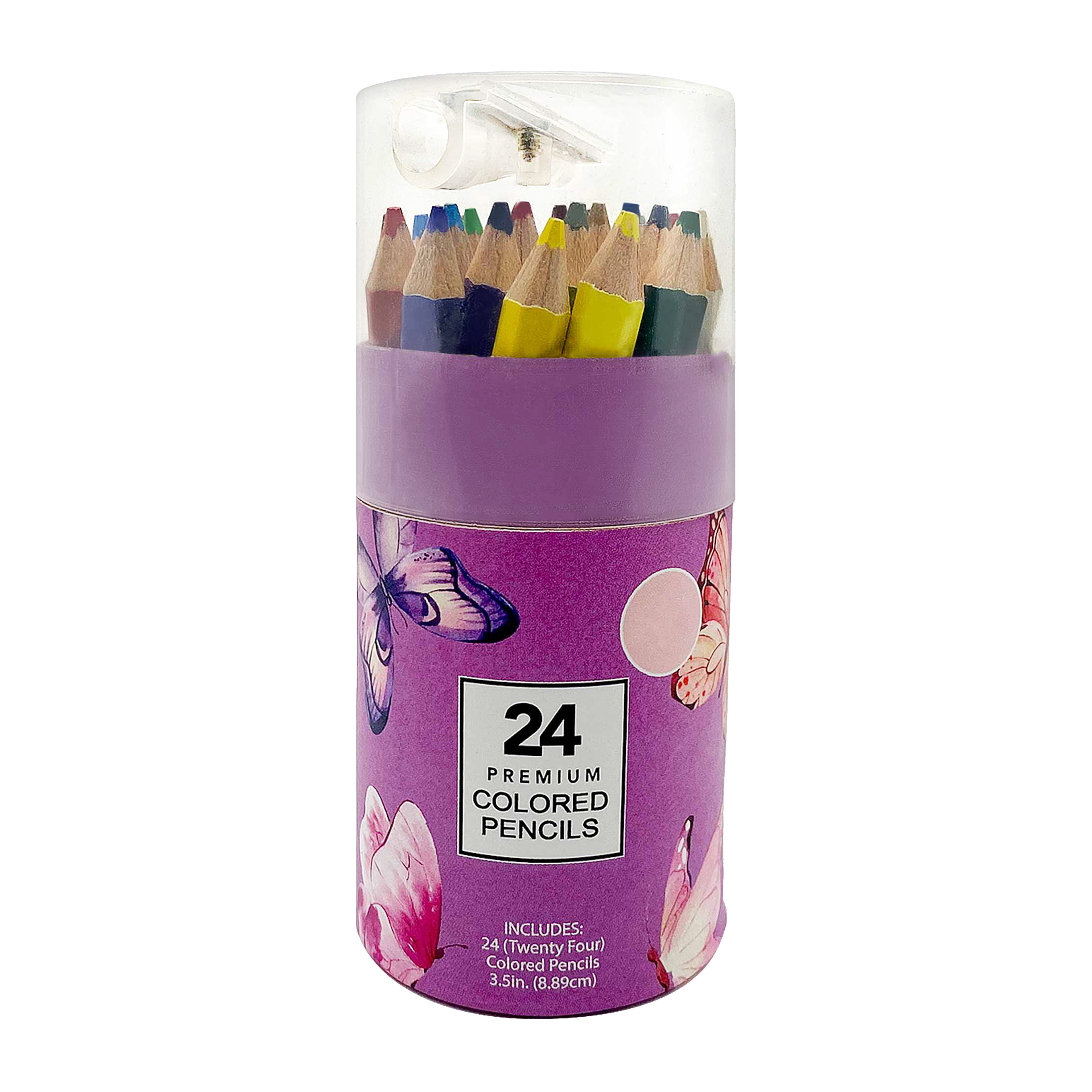 Premium Coloring Pencils 24-Count