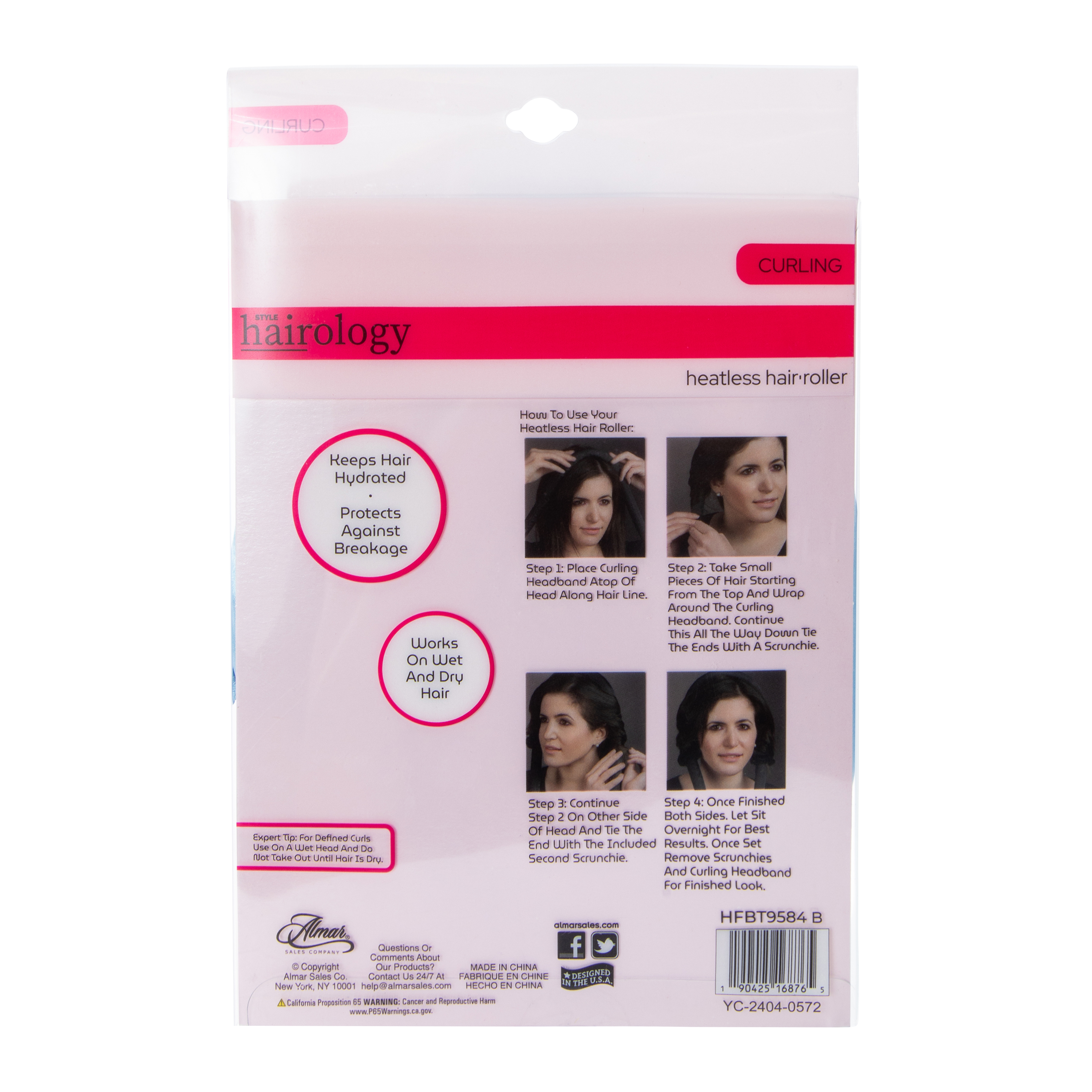 Heatless Hair Roller Set